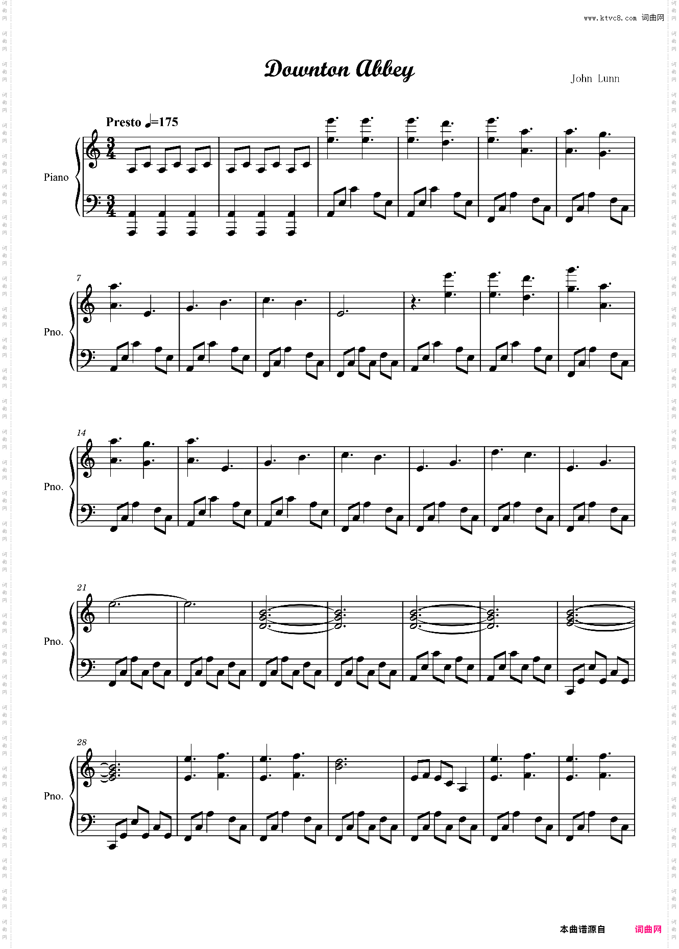 唐顿庄园 电视剧Downton Abbey-John Lunn