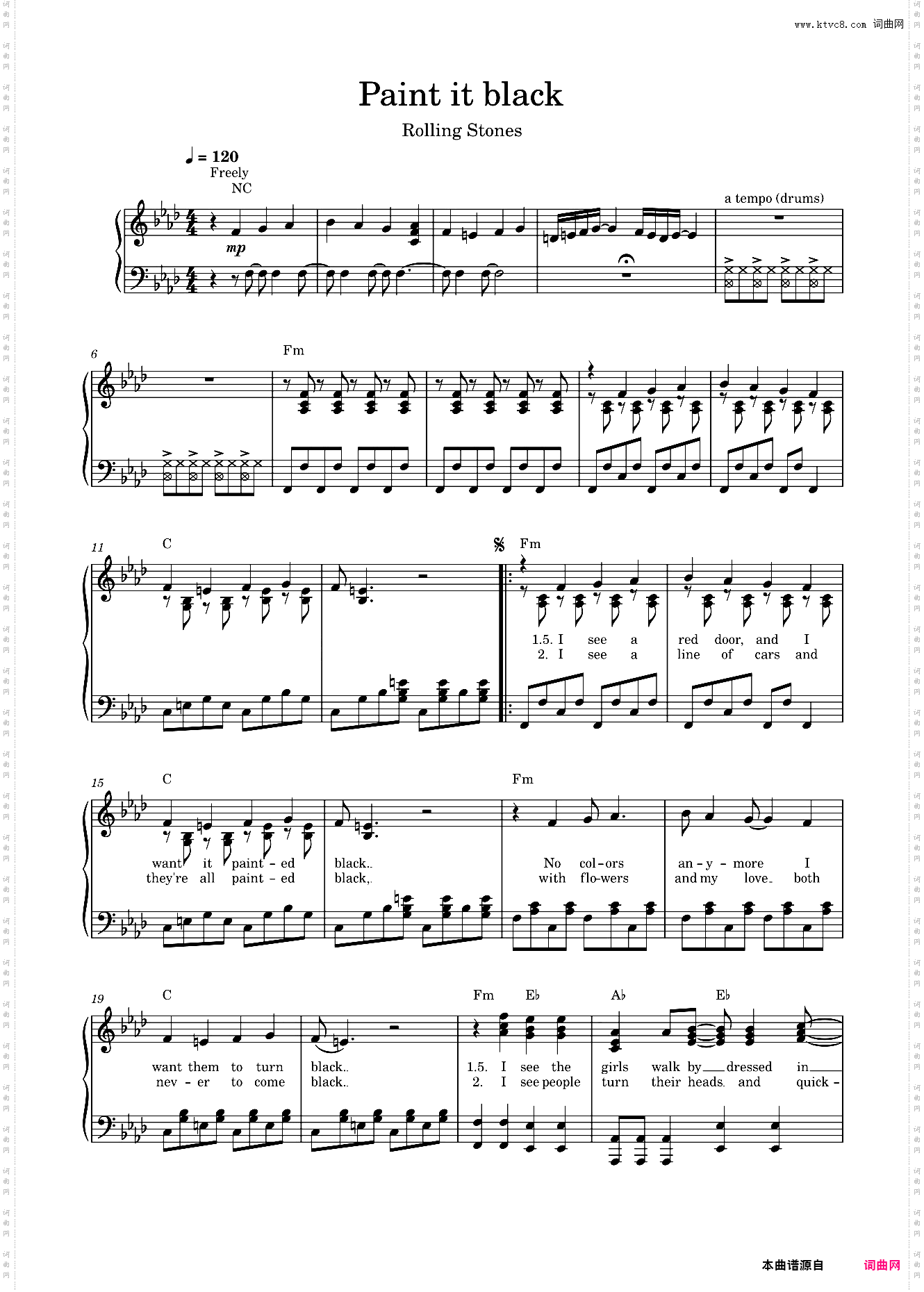 Paint It, Black-The Rolling Stones