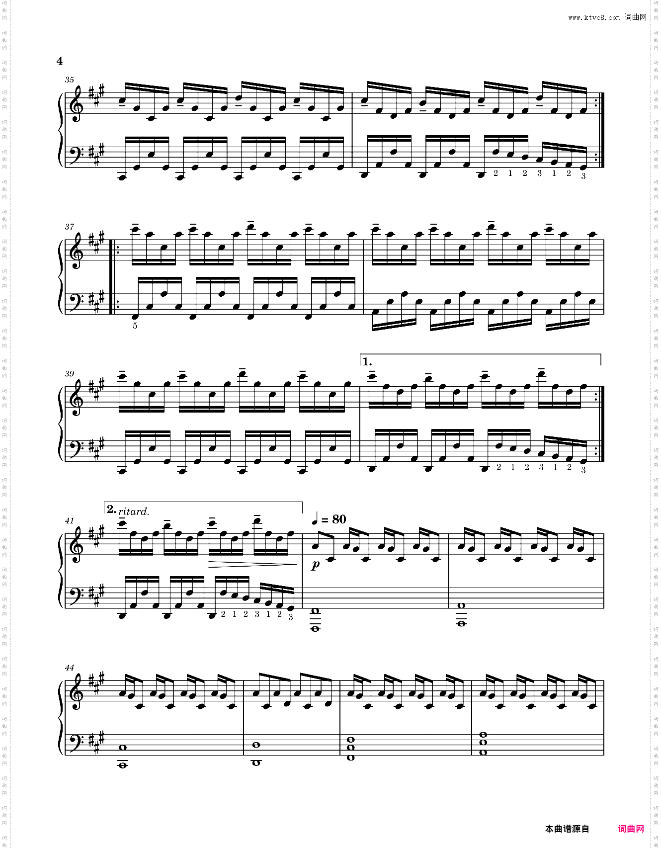《Experience》超高还原版——原调 Experience – Ludovico Einaudi