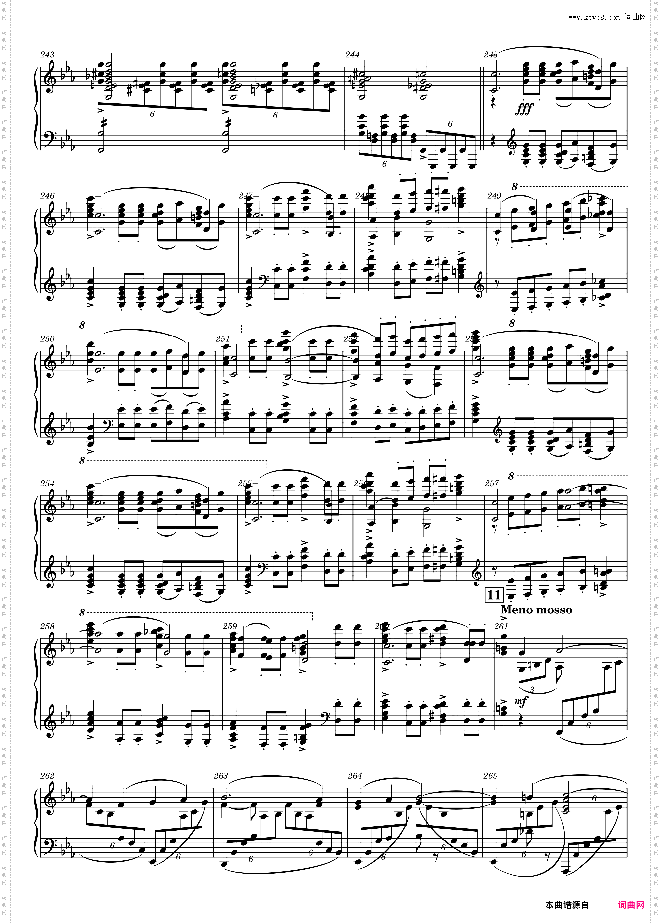 拉赫玛尼诺夫 第二钢琴协奏曲 Rachmaninoff Piano Concerto 2