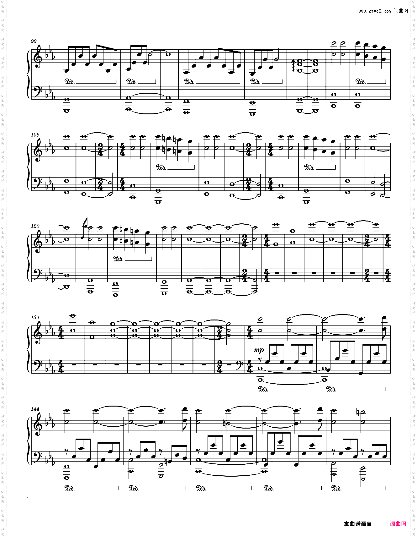 七神之光 Light of the Seven - Ramin Djawadi Complete Transcription