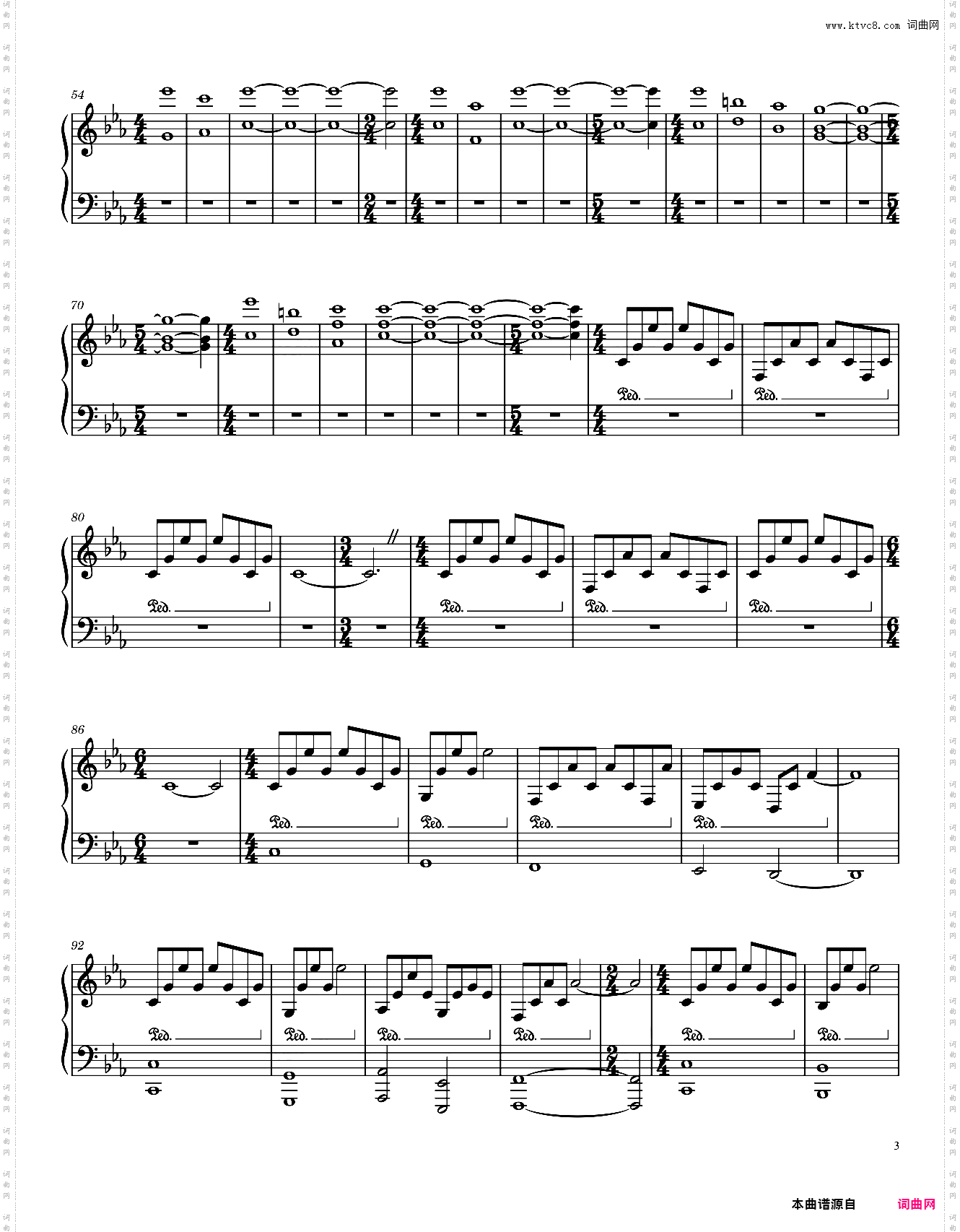 七神之光 Light of the Seven - Ramin Djawadi Complete Transcription