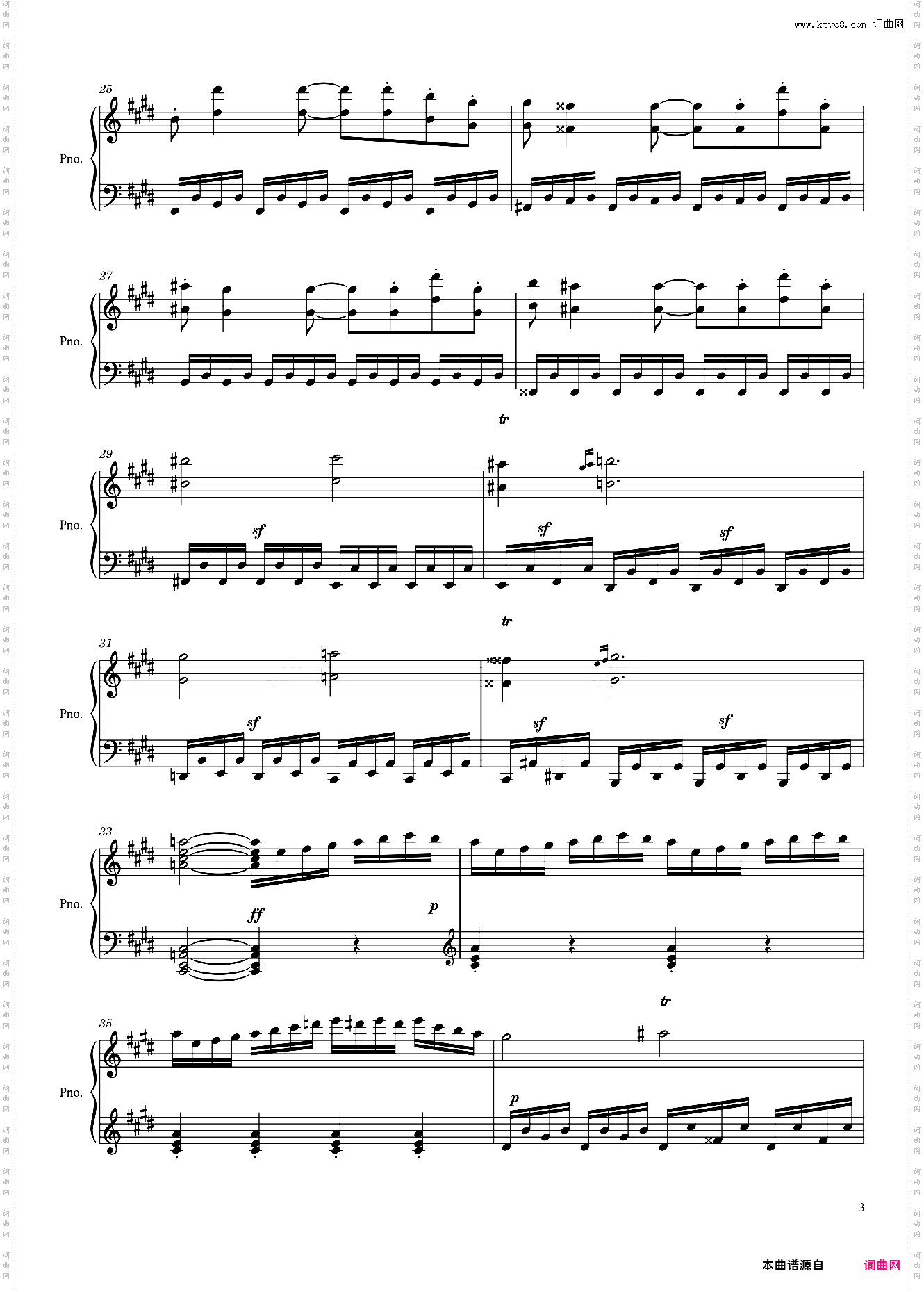 月光奏鸣曲 Moonlight Sonata 3rd Movement - Ludwig van Beethoven