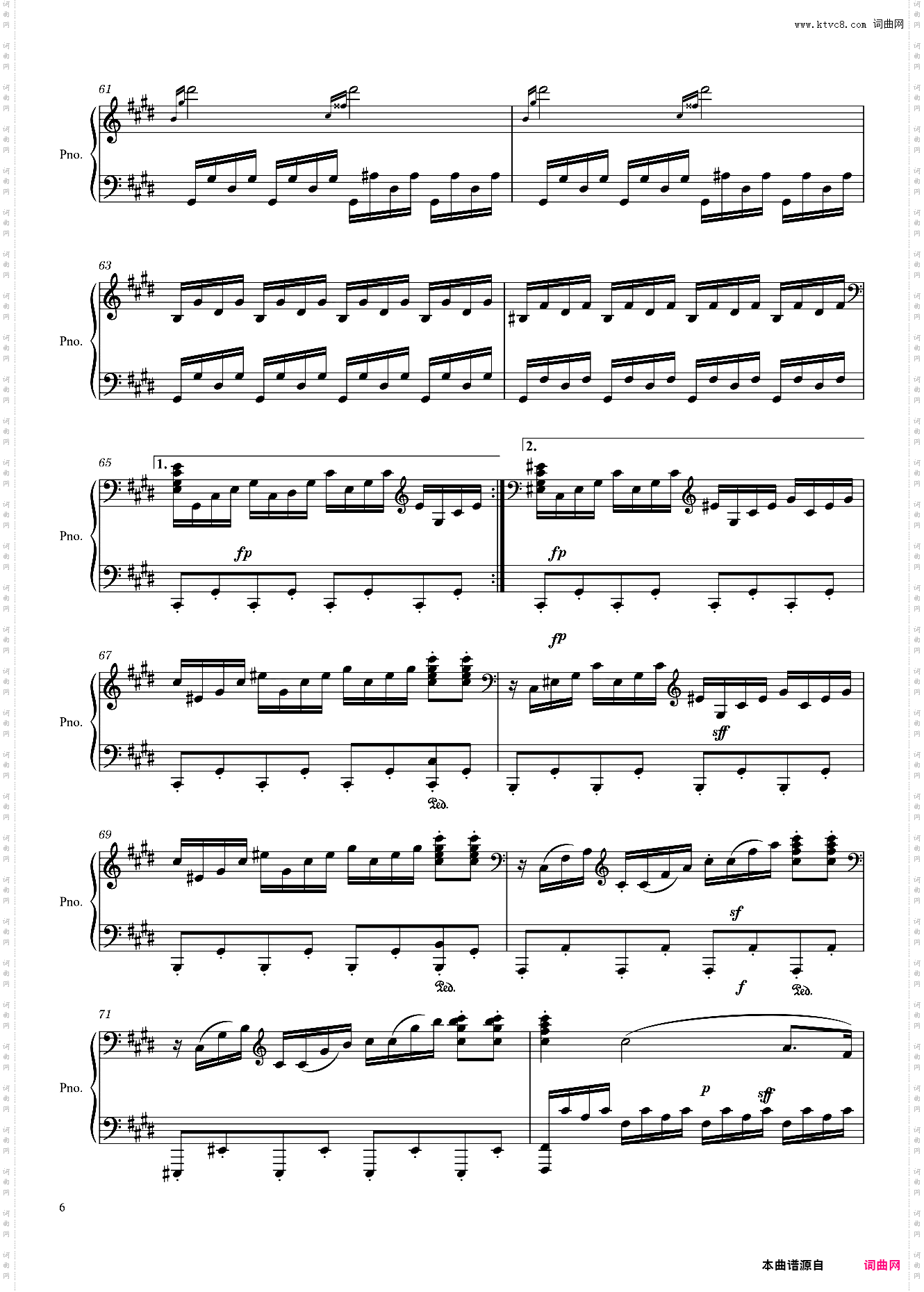 月光奏鸣曲 Moonlight Sonata 3rd Movement - Ludwig van Beethoven
