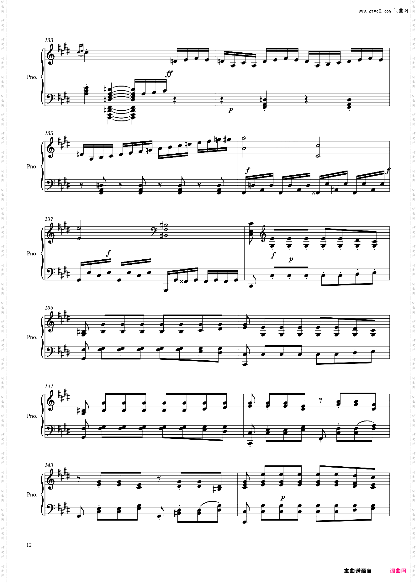 月光奏鸣曲 Moonlight Sonata 3rd Movement - Ludwig van Beethoven
