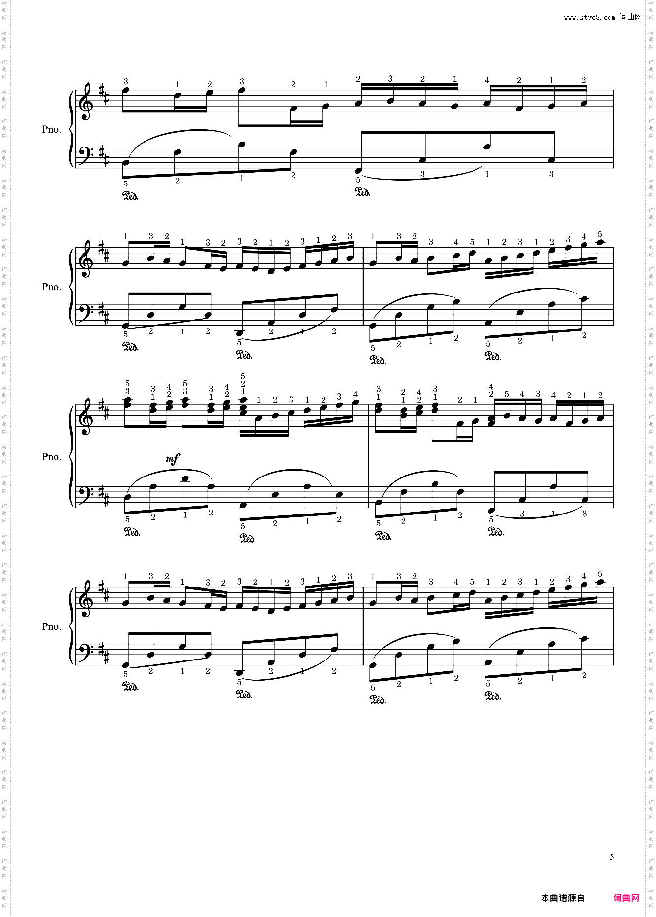 D大调卡农 Canon in D Pachebel· Piano Version by AC