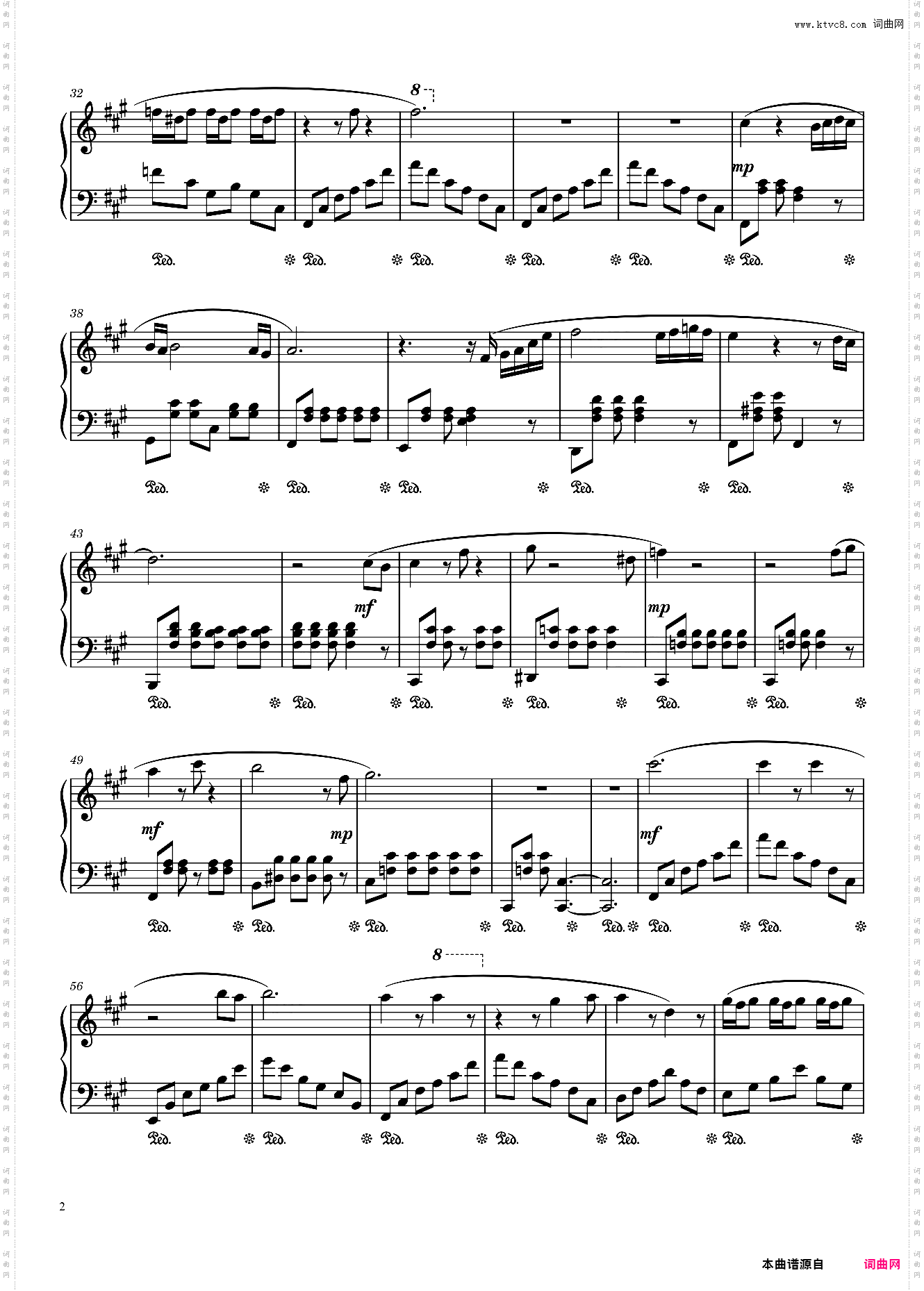 Chi mai-电影《Maddalena》主题曲 Ennio Morricone Chi Mai from Le Professionnel Easy Piano arr· by Free MusicKey