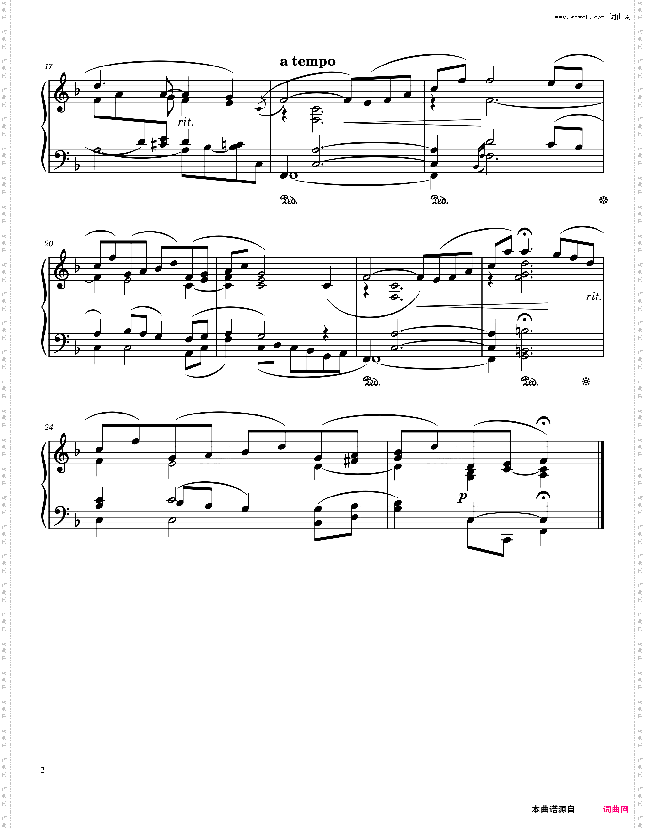 舒曼 梦幻曲 Schumann-Kinderszenen-No·7 Op·15-Dreaming Tr?umerei