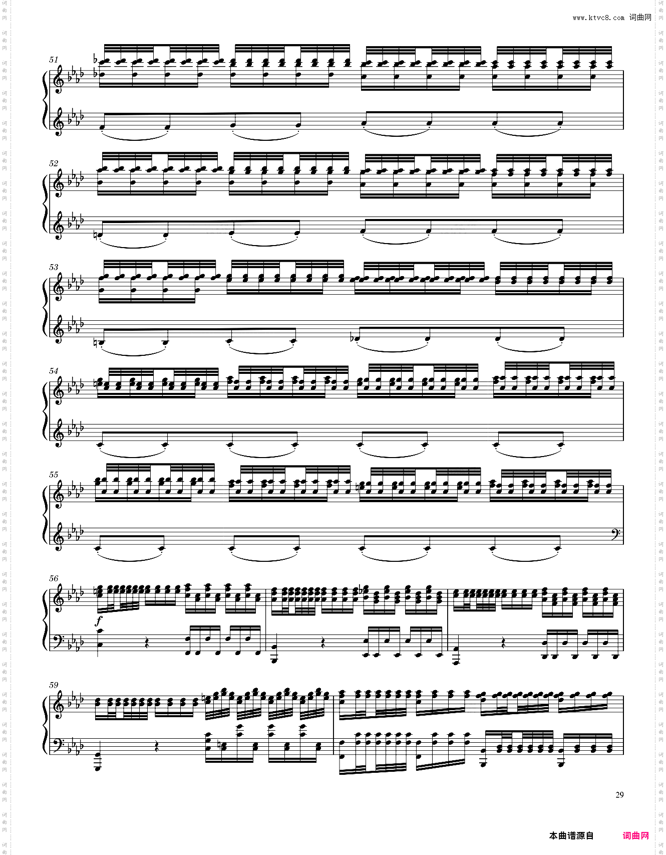维瓦尔第-四季 春The Four Seasons Complete Piano Transcription