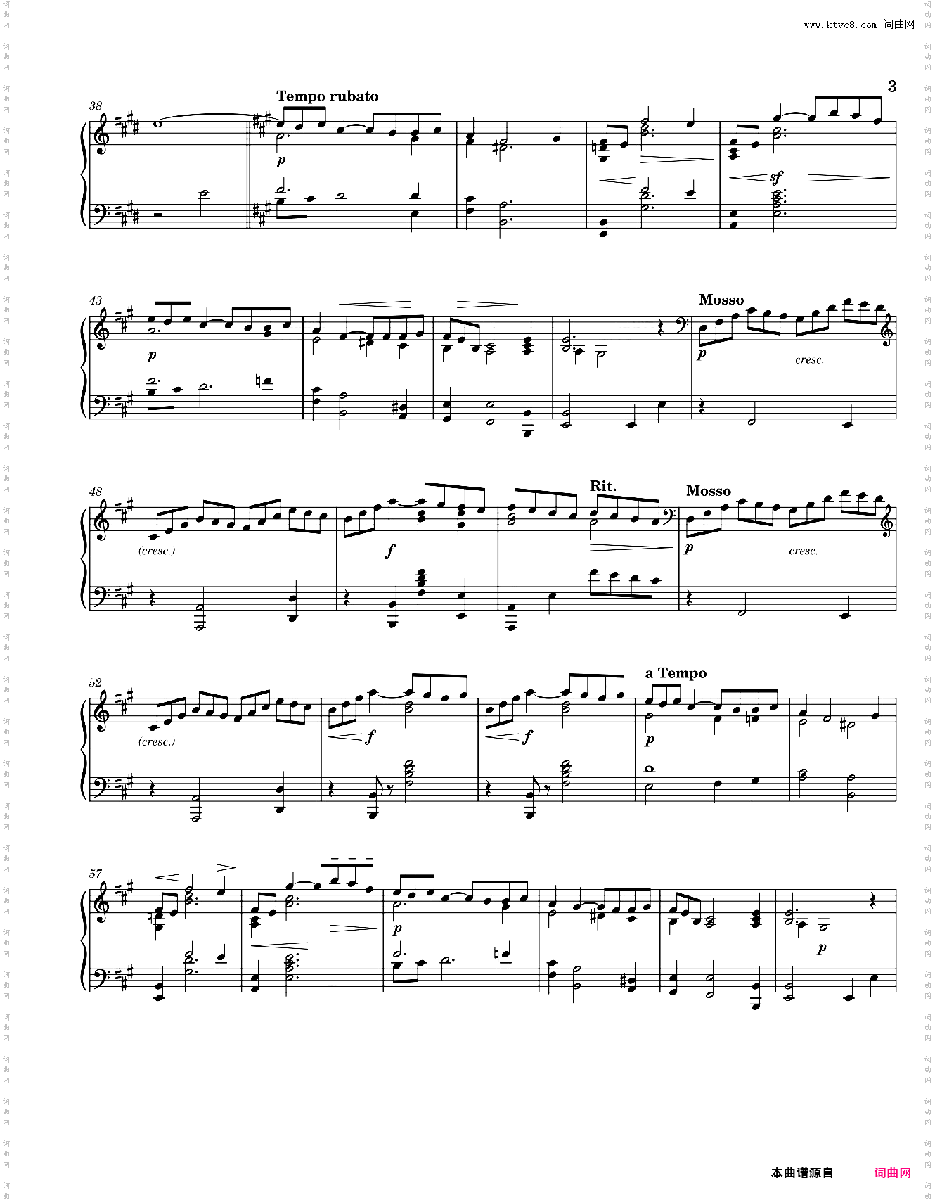 阿拉伯风格曲 第一首 Debussy Première Arabesque, L· 66, No· 1