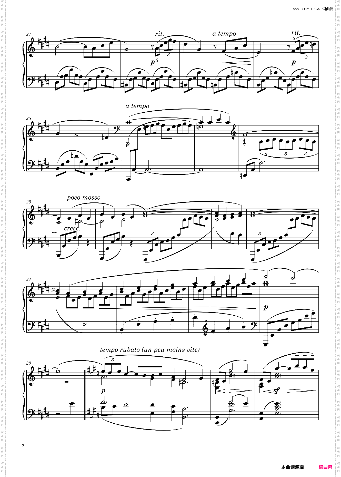 德彪西 Debussy: Arabesque No·1 In E Major L·66