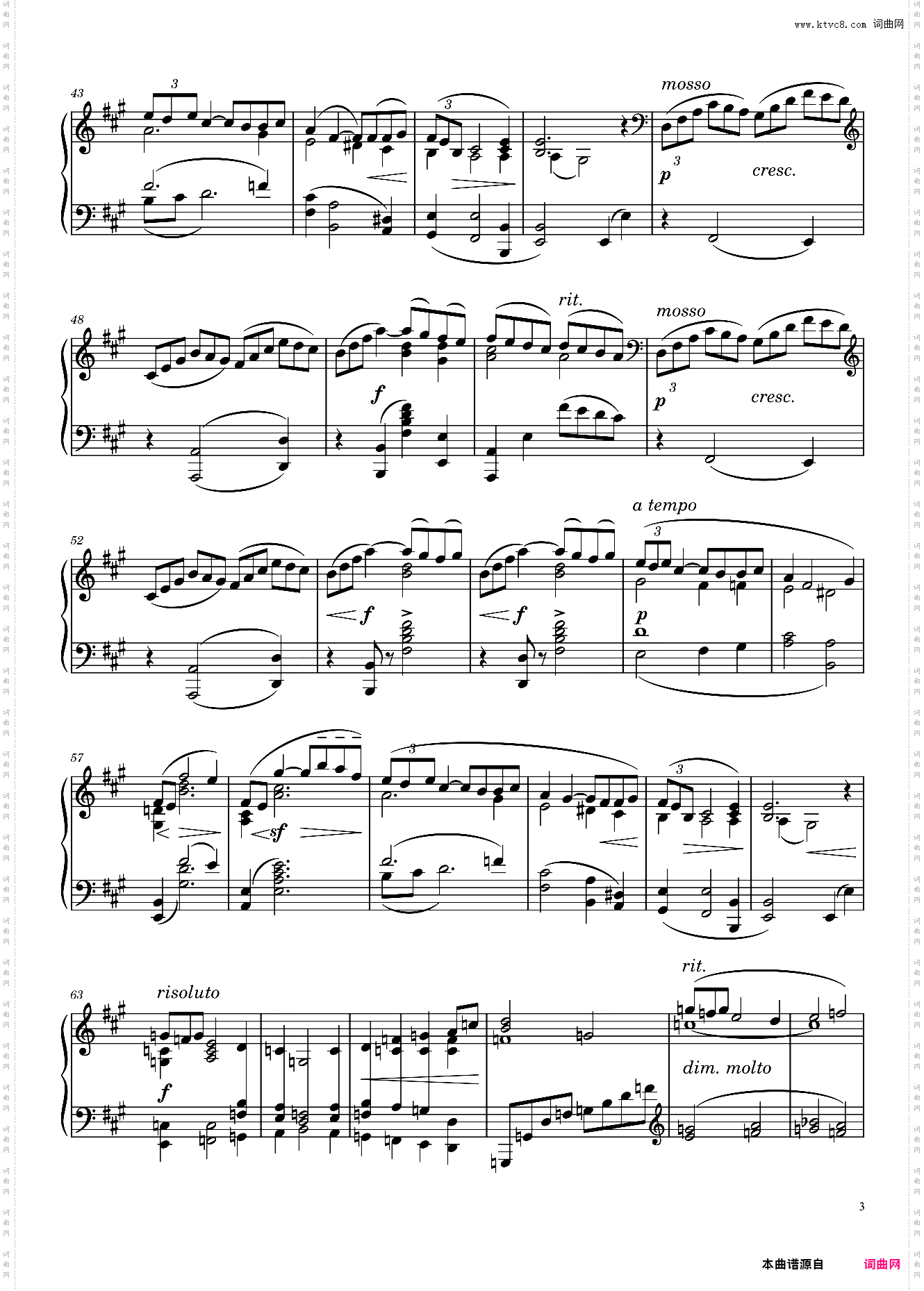 德彪西 Debussy: Arabesque No·1 In E Major L·66