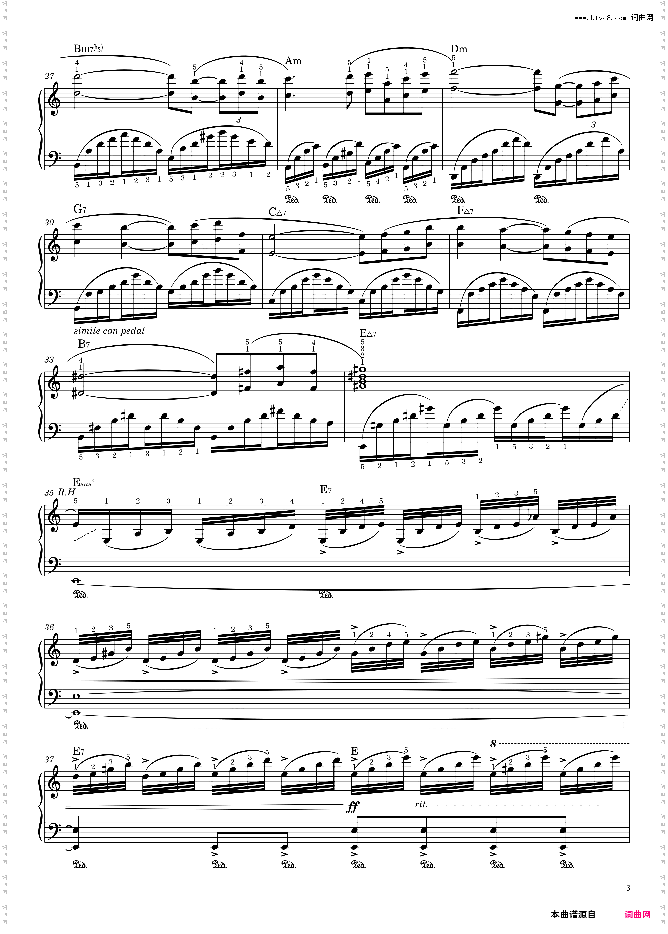 爱的故事 Love Story -Richard Clayderman-