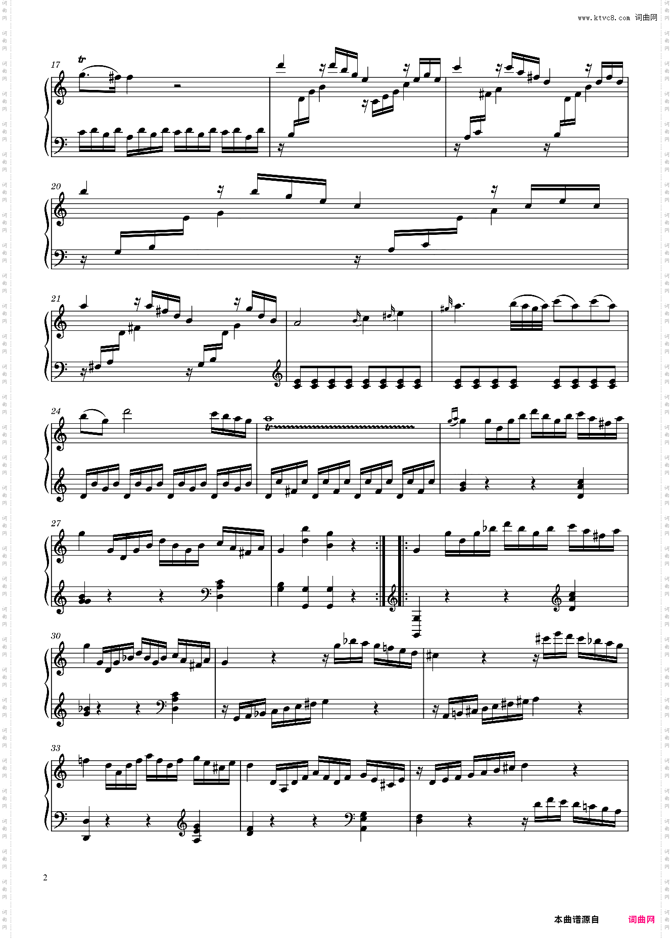 莫扎特C大调奏鸣曲 Mozart - Piano Sonata No· 16 - Allegro