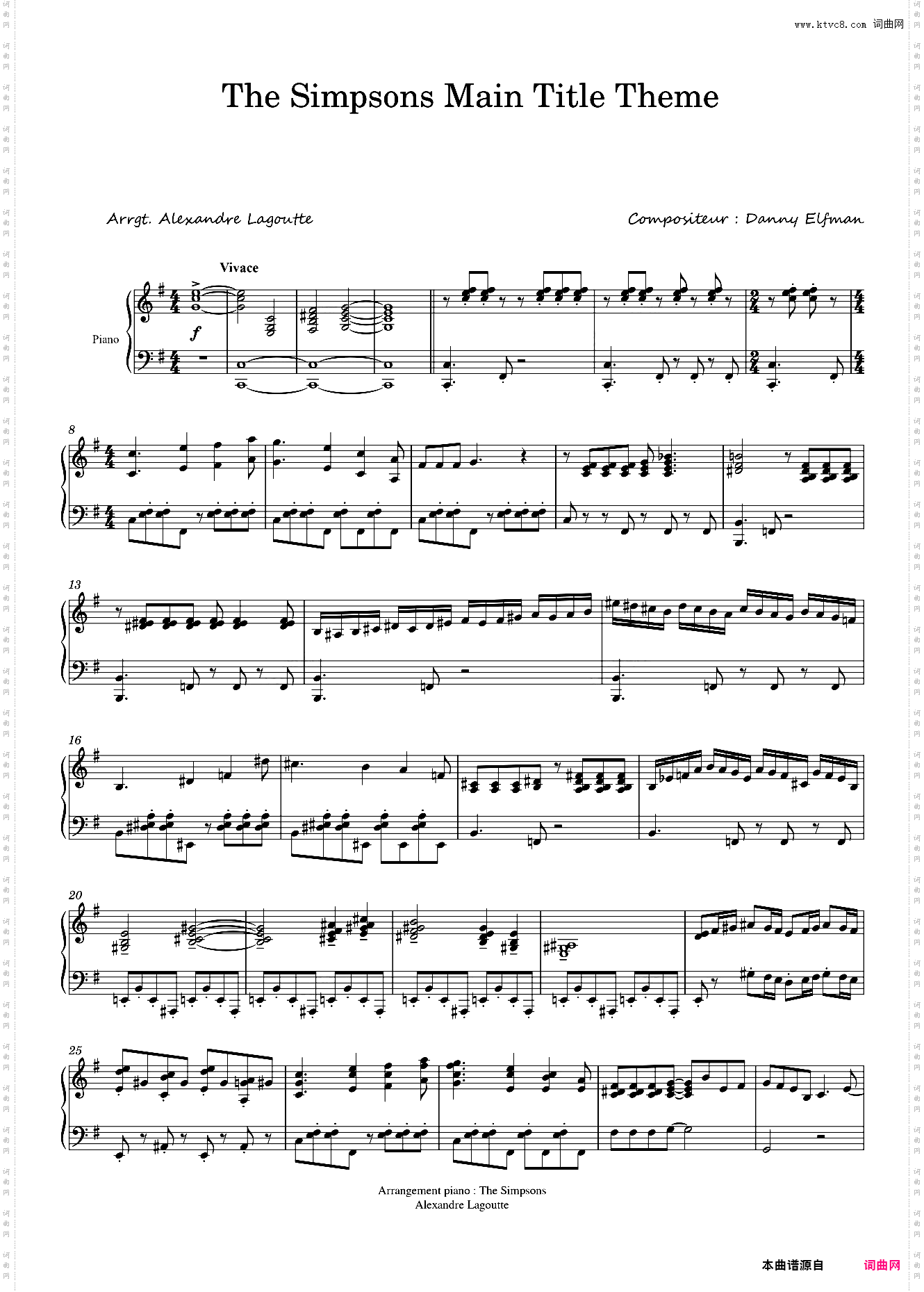 The Simpsons Main Title Theme
