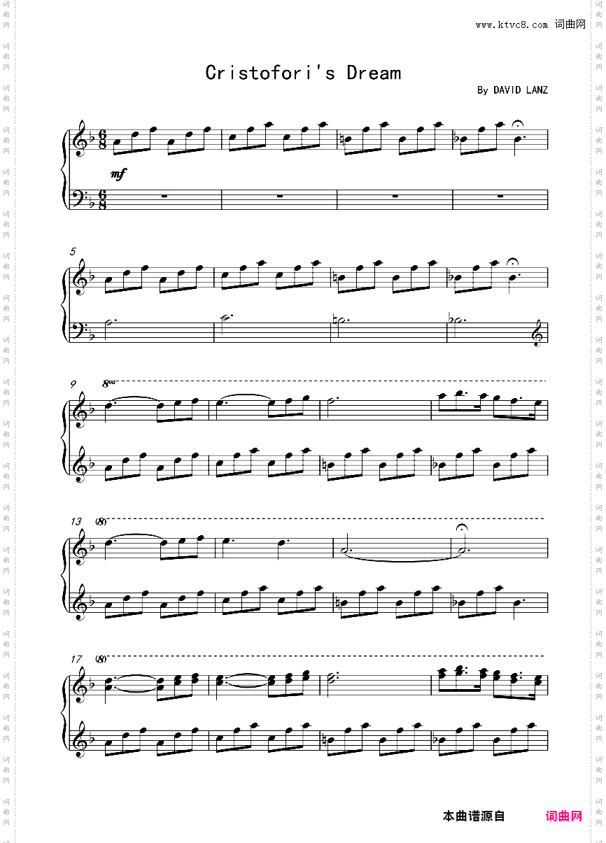 Cristofori's Dream