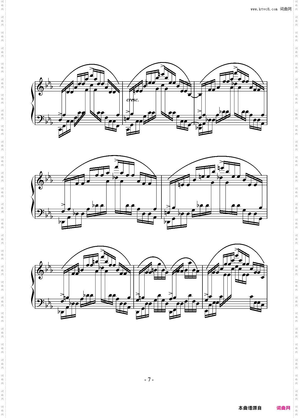 肖邦练习曲OP·25 No·12