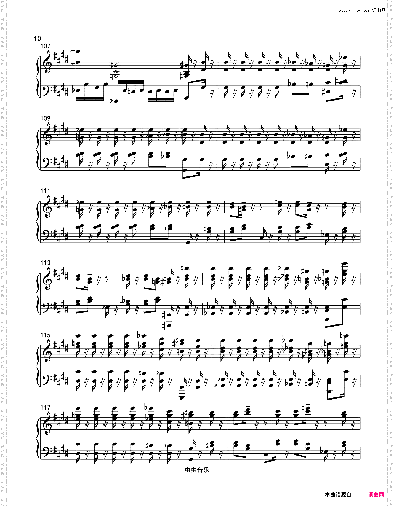 月光奏鸣曲三完整 beethoven