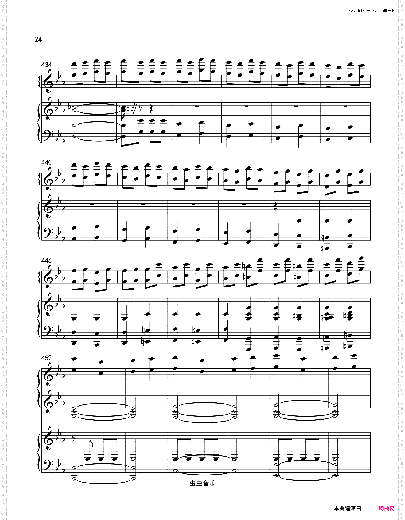 命运交响曲 钢琴四手联弹第一乐章