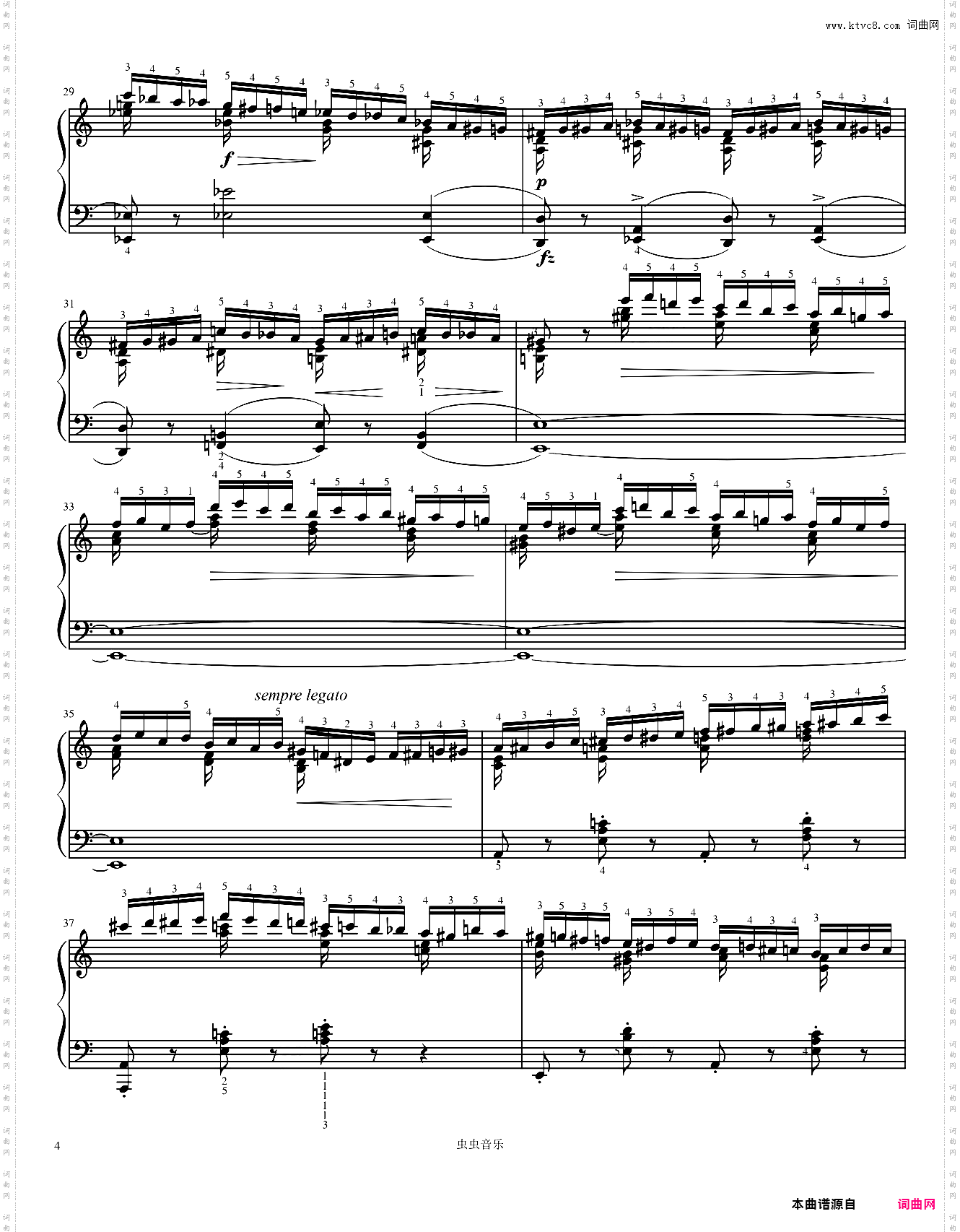 Etudes, Op·10 No·2 in A minor-Chopin 肖邦练习曲 肖邦a小调练习曲 作品10第二首第二号Chromatic