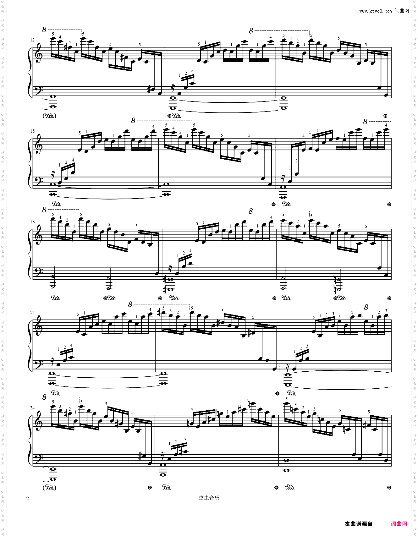Etudes, Op·10 No·1 in C-Chopin 肖邦练习曲 逃亡圣咏曲 肖邦C大调练习曲 作品10第一首第一号Waterfall