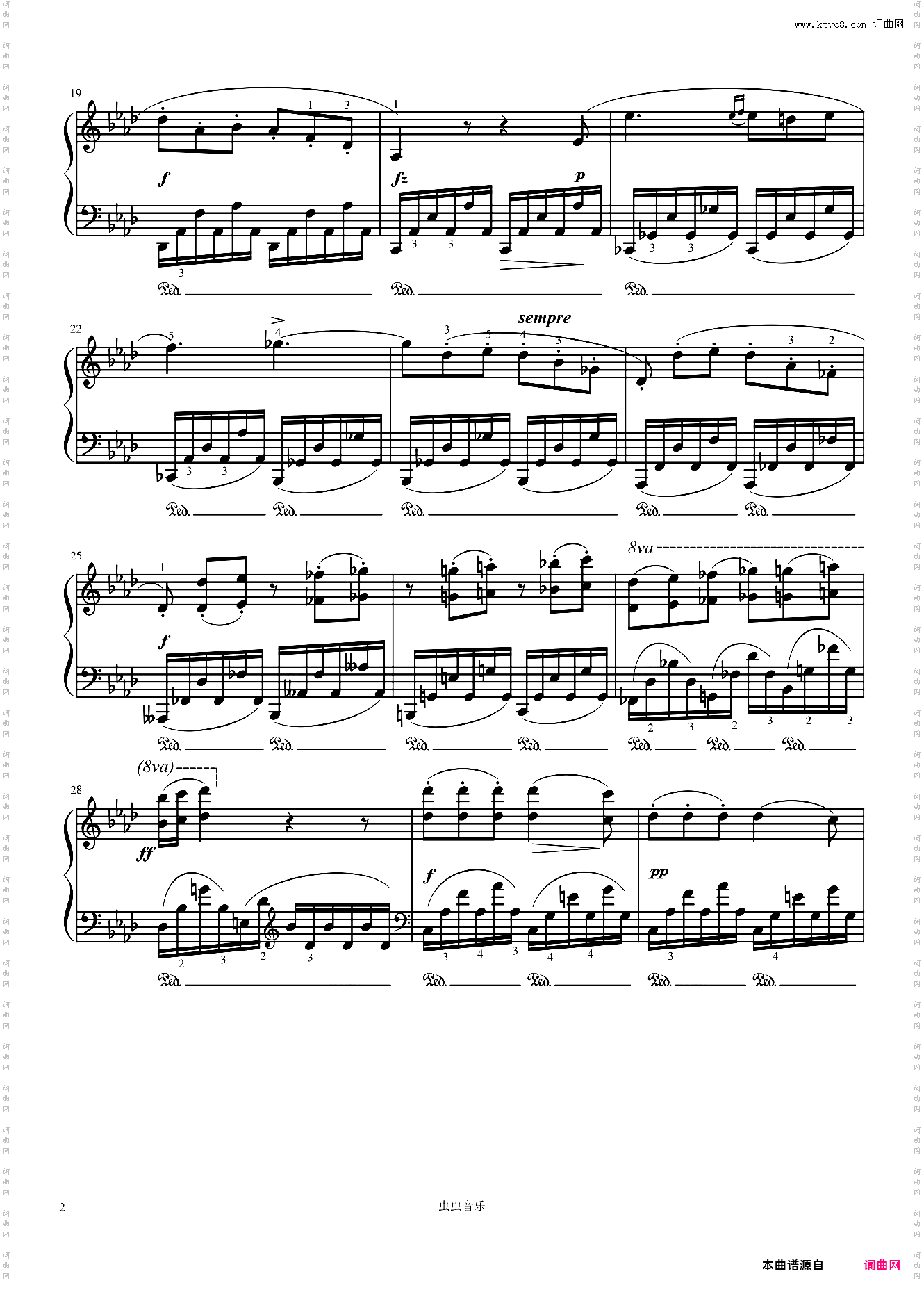 Etudes, Op·10 No·9 in F minor-Chopin 肖邦练习曲 肖邦降f小调练习曲 作品10第九首第九号