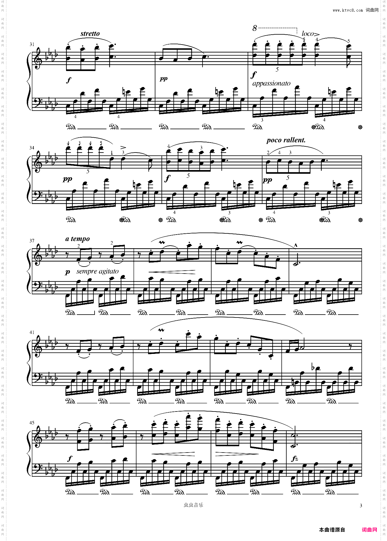 Etudes, Op·10 No·9 in F minor-Chopin 肖邦练习曲 肖邦降f小调练习曲 作品10第九首第九号