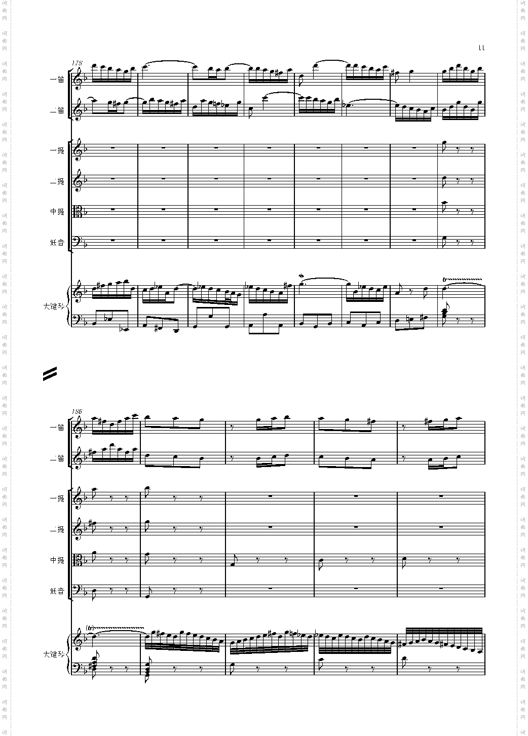 F大调第六号钢琴协奏曲 第一乐章