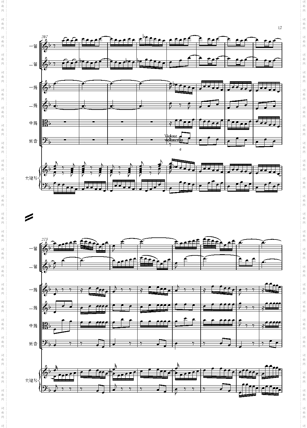 F大调第六号钢琴协奏曲 第一乐章