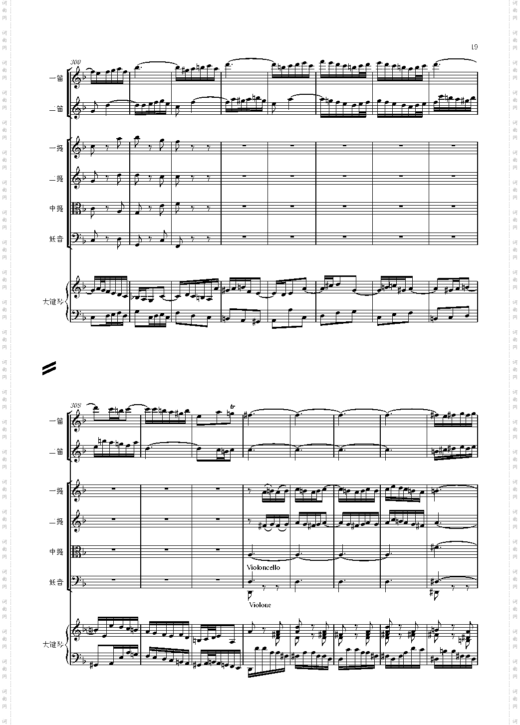 F大调第六号钢琴协奏曲 第一乐章