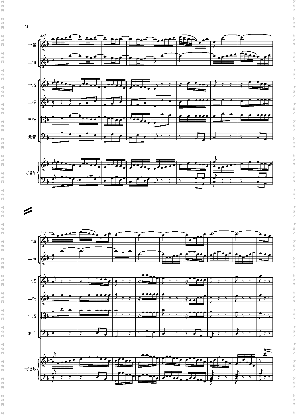 F大调第六号钢琴协奏曲 第一乐章