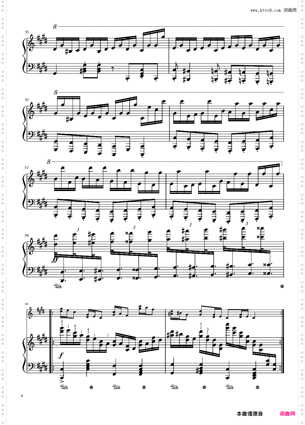 【表演级】克罗地亚狂想曲-练习曲
