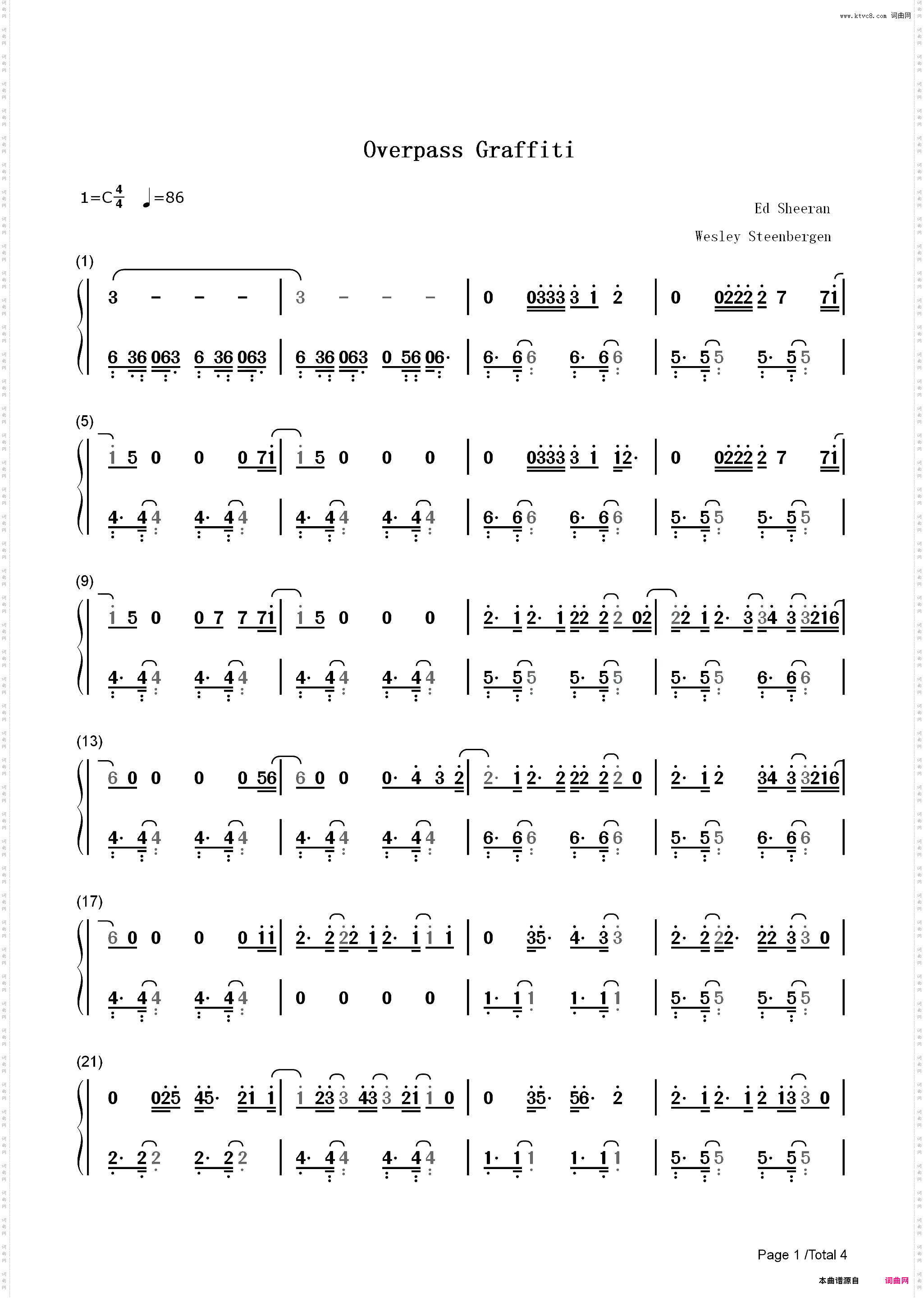 Overpass Graffiti-Ed Sheeran