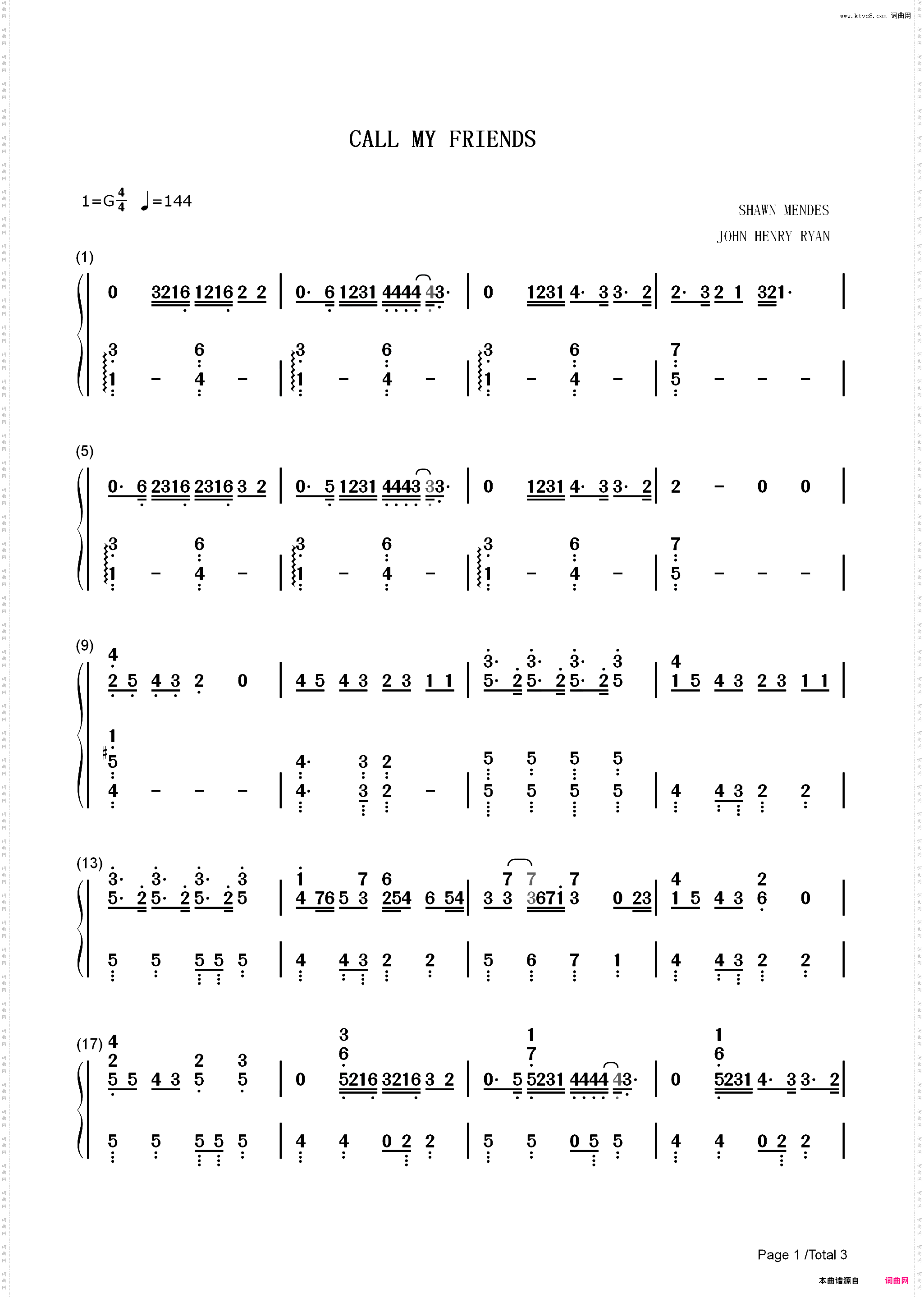 Call My Friends-Shawn Mendes