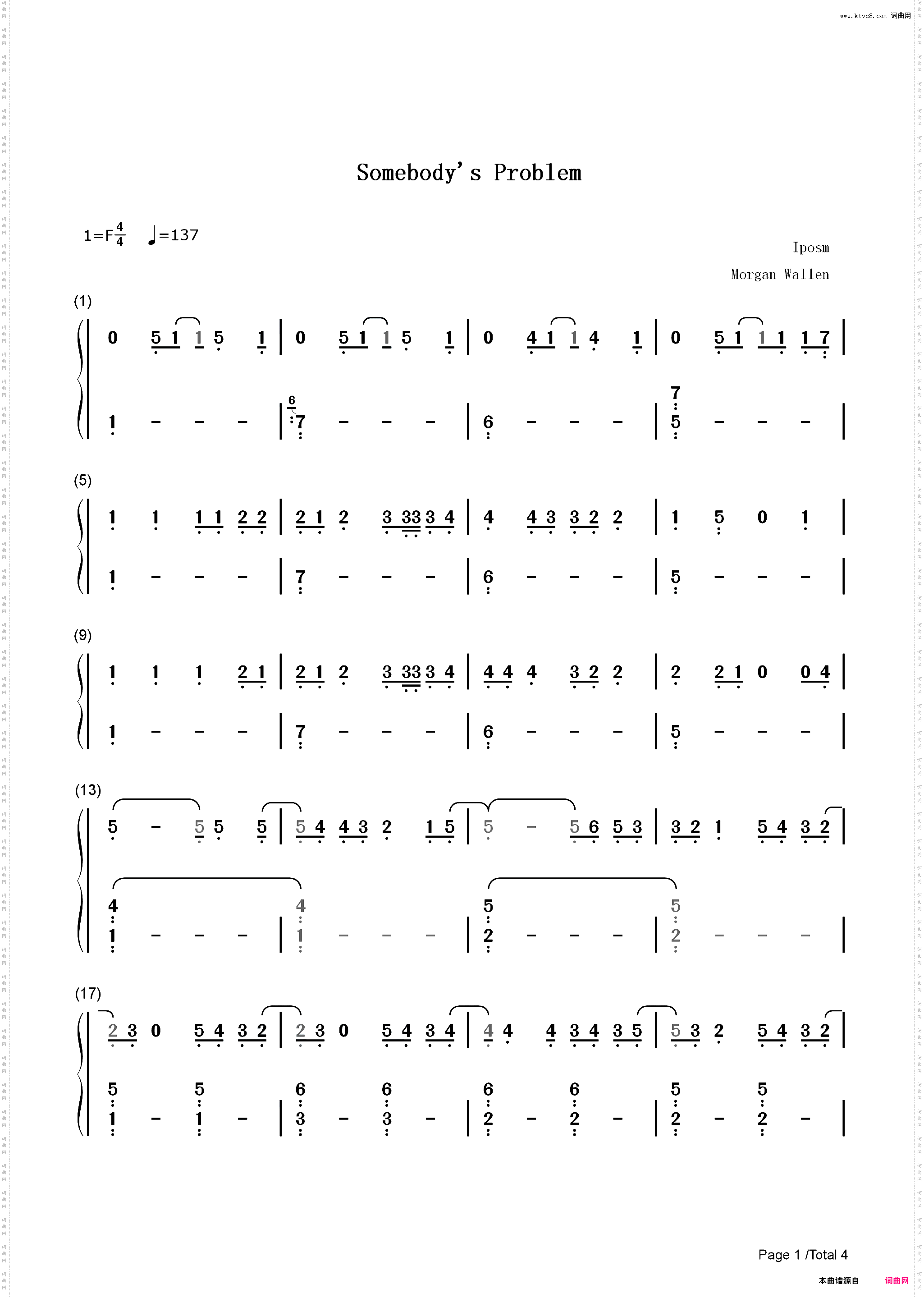 Somebodys Problem-Morgan Wallen