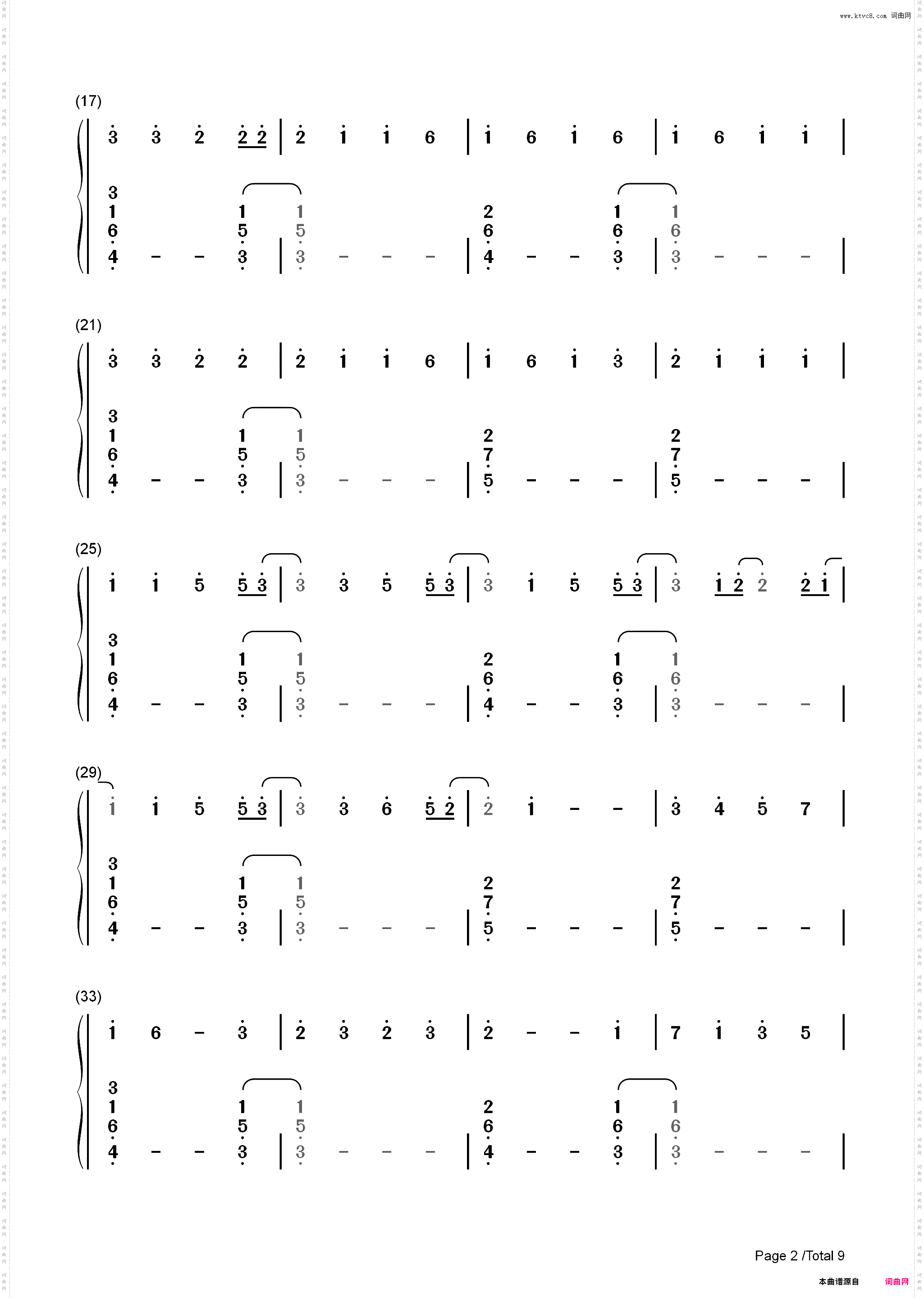 Beautiful Mistakes_简谱版
