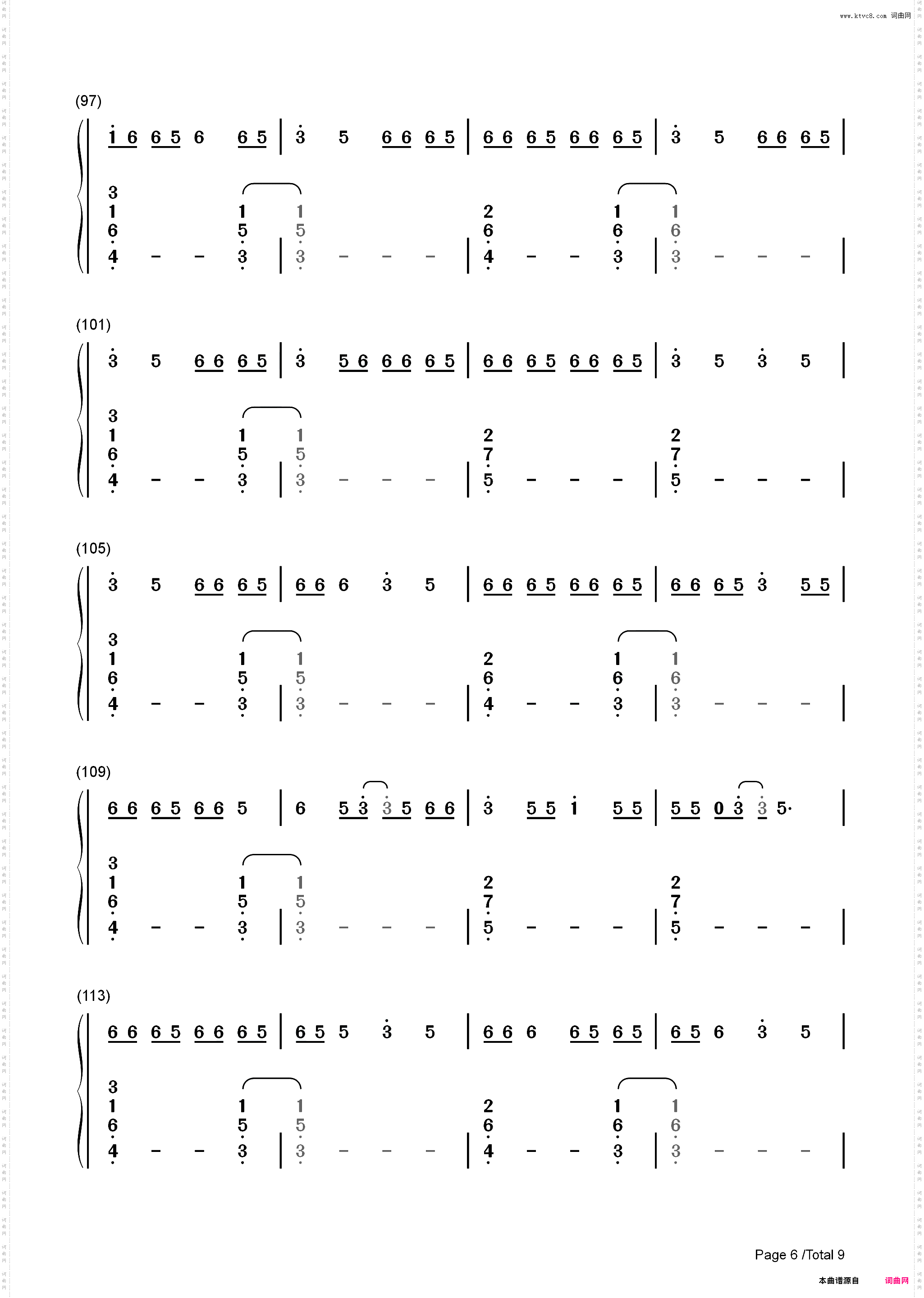 Beautiful Mistakes_简谱版