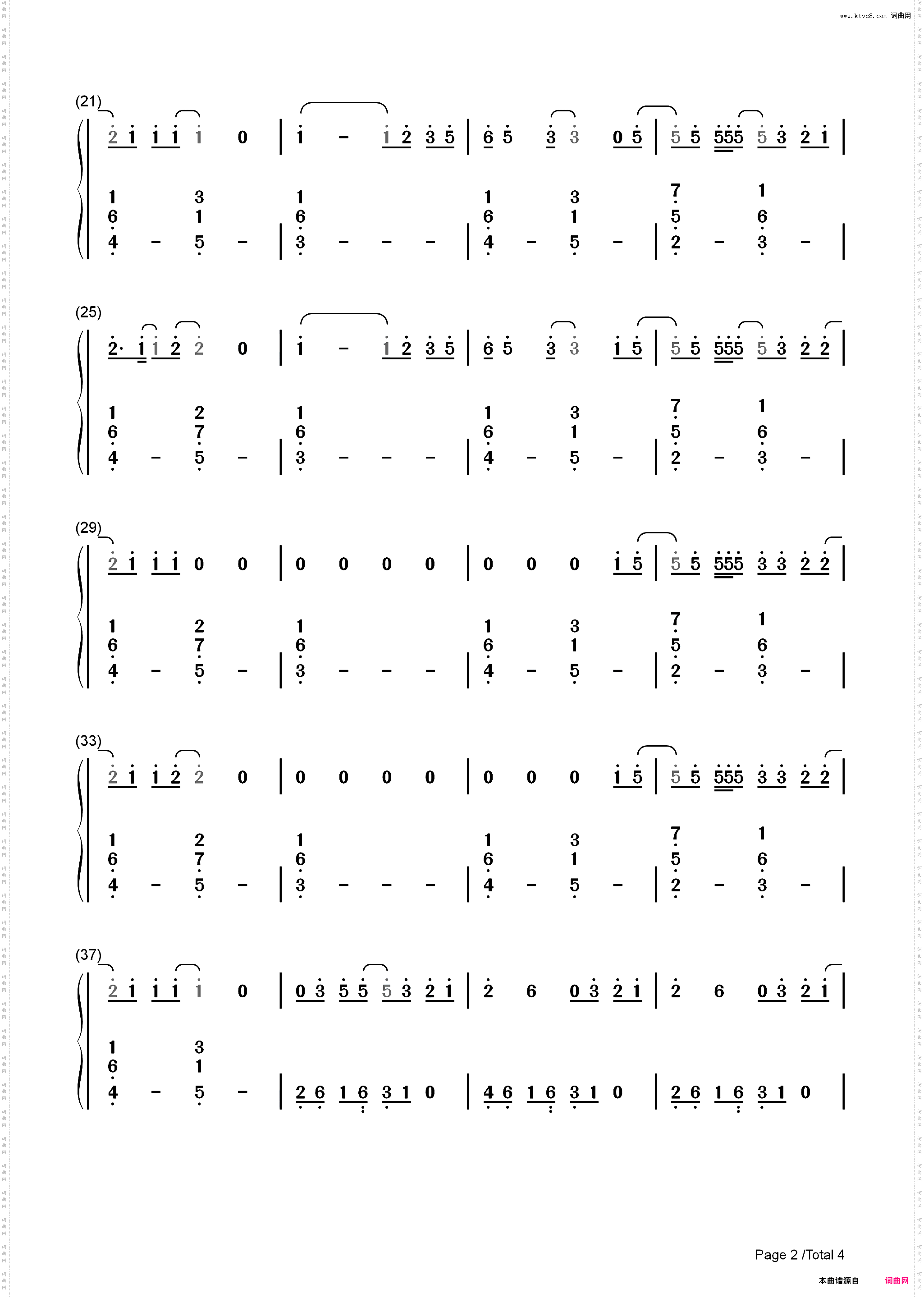 Drown-Martin Garrix ft Clinton Kane_简谱版
