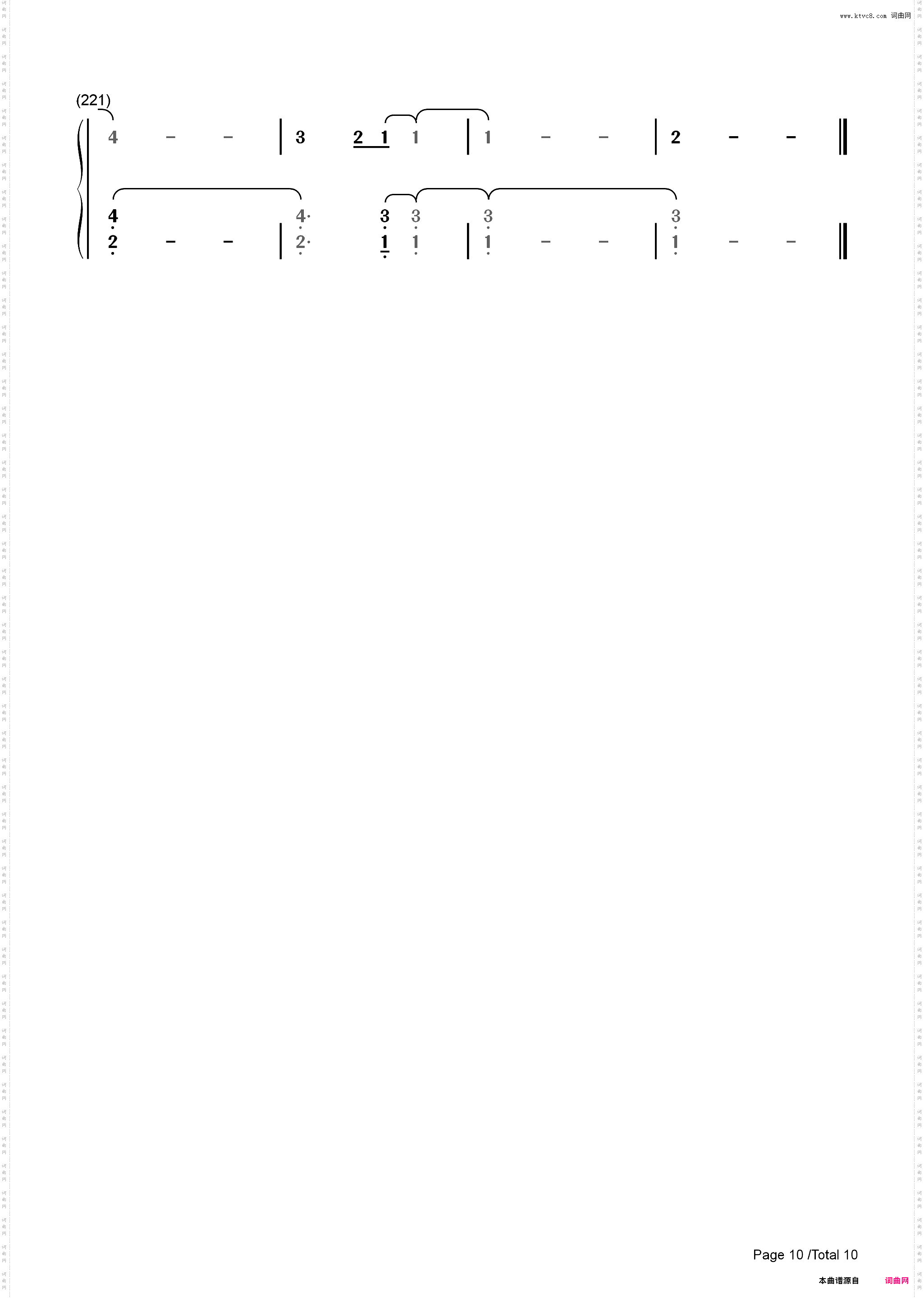 The 1-Taylor Swift_简谱版