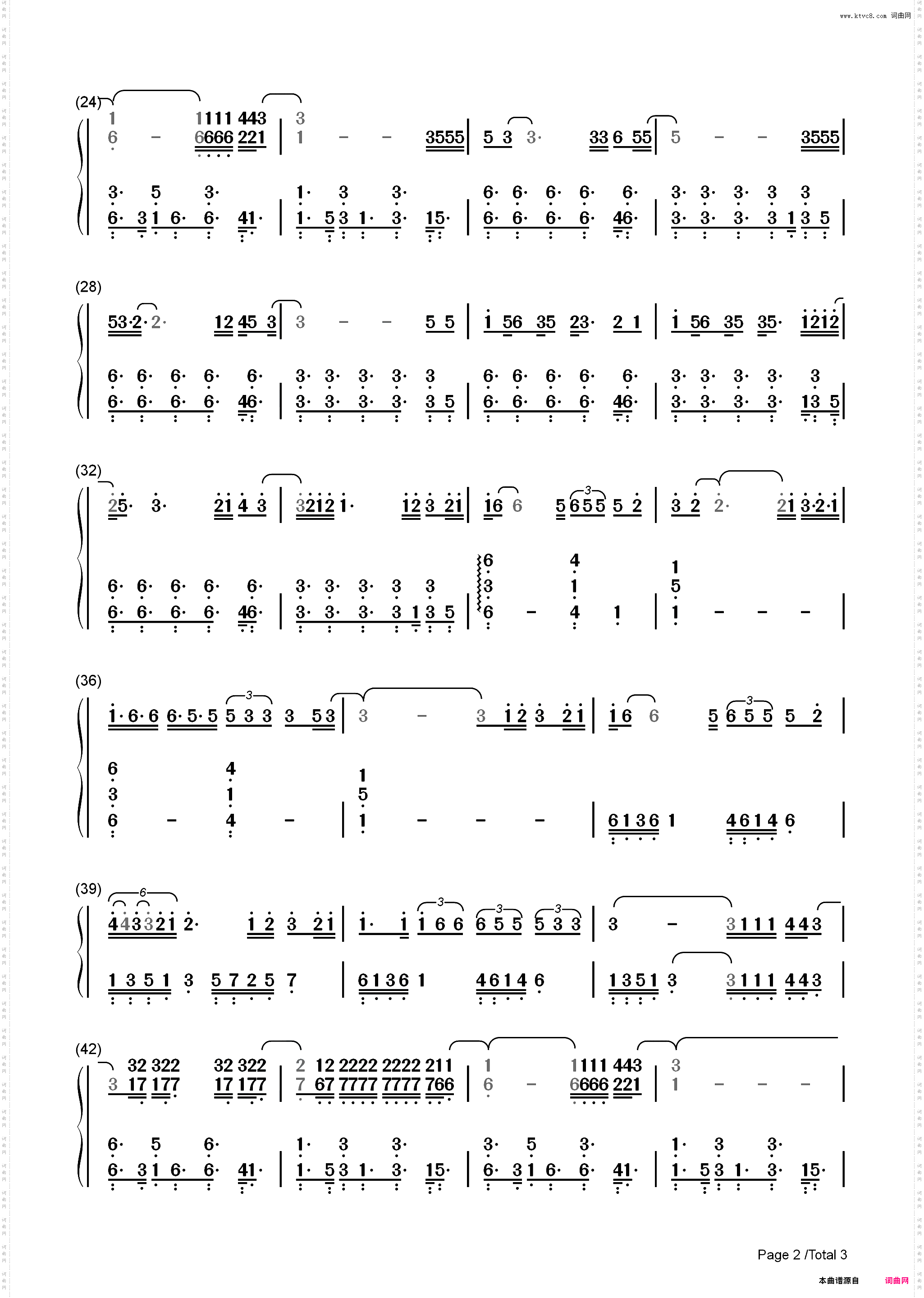 Invisible-Anna Clendening_简谱版