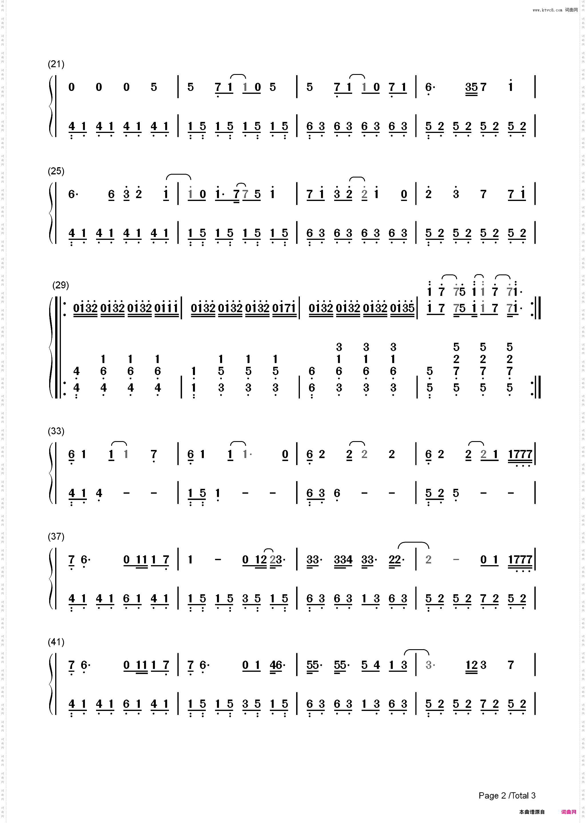 Take You Down-Illenium_简谱版