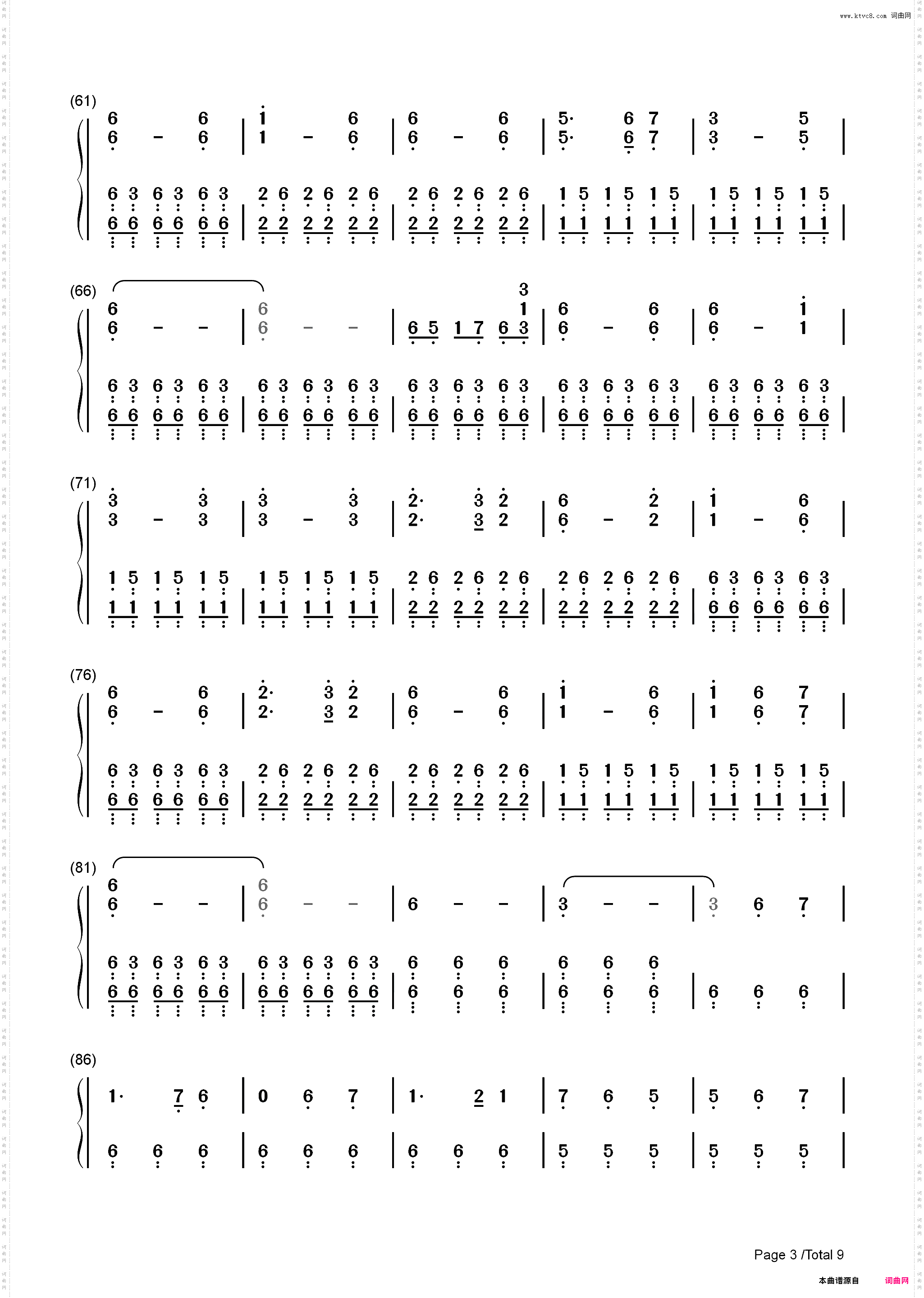 Blackheart-Two Steps from Hell_简谱版