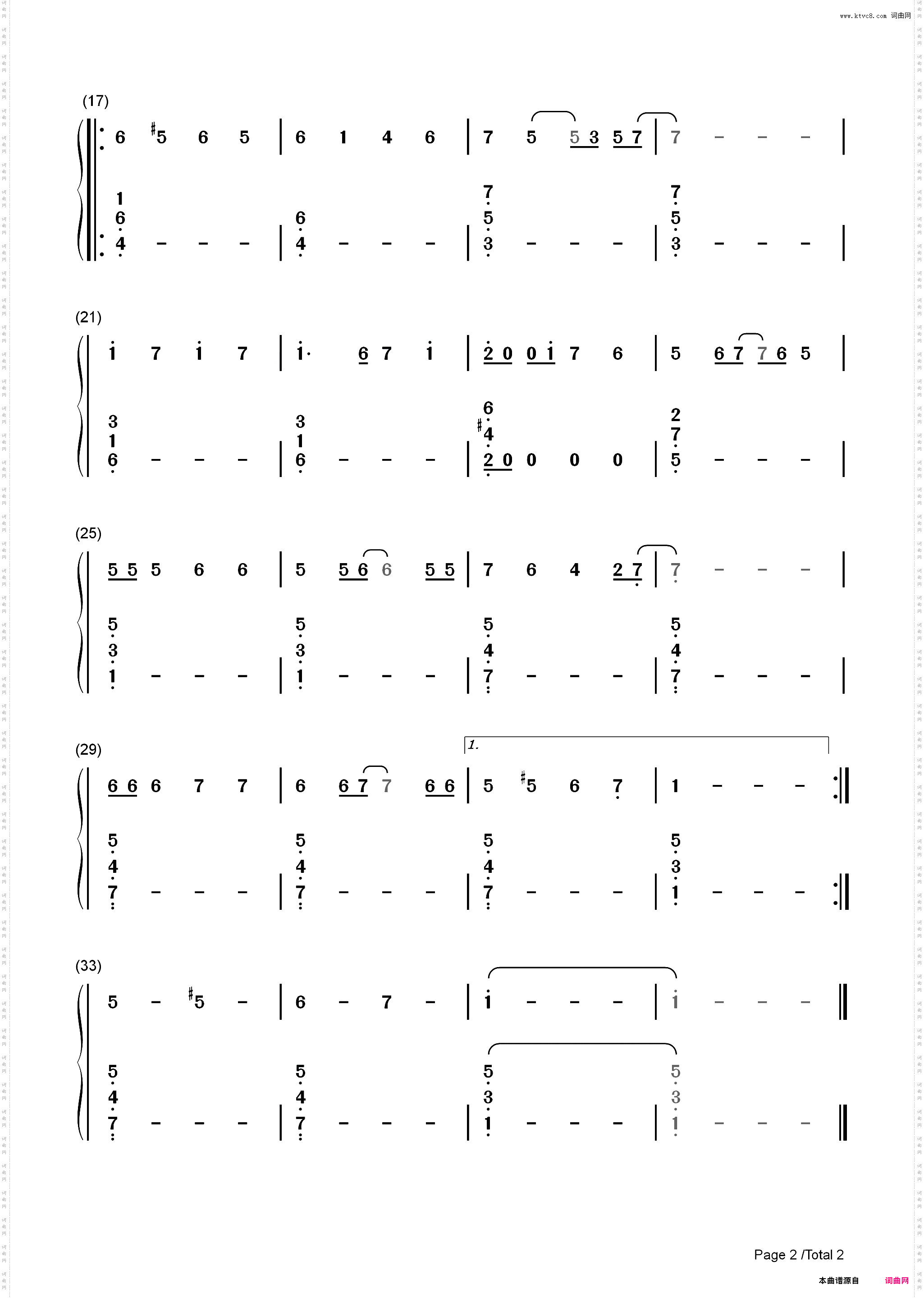 Rockin Around the Christmas Tree-C调简单版-圣诞歌曲_简谱版