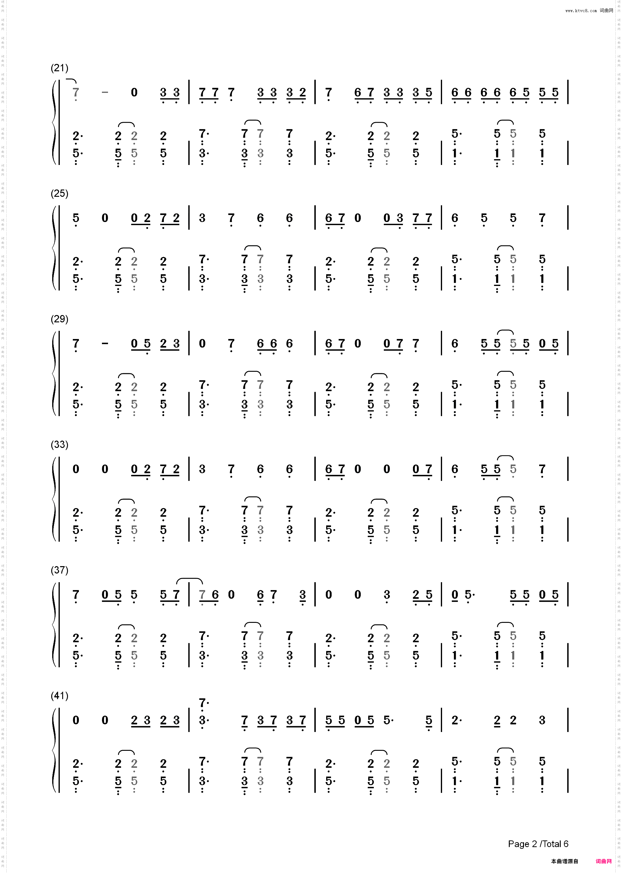 Bluebird-Miranda Lambert_简谱版