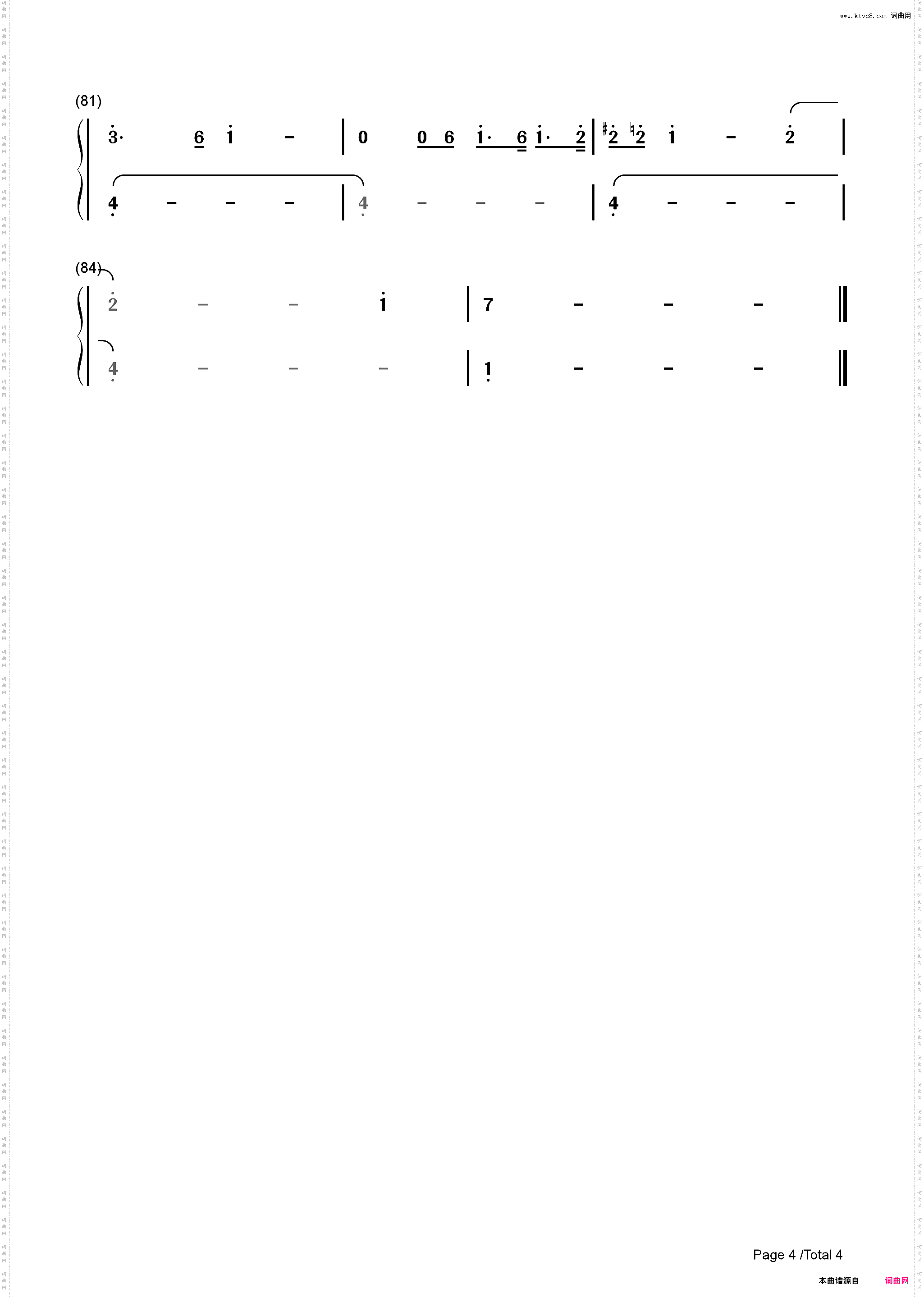 My Future-Billie Eilish_简谱版