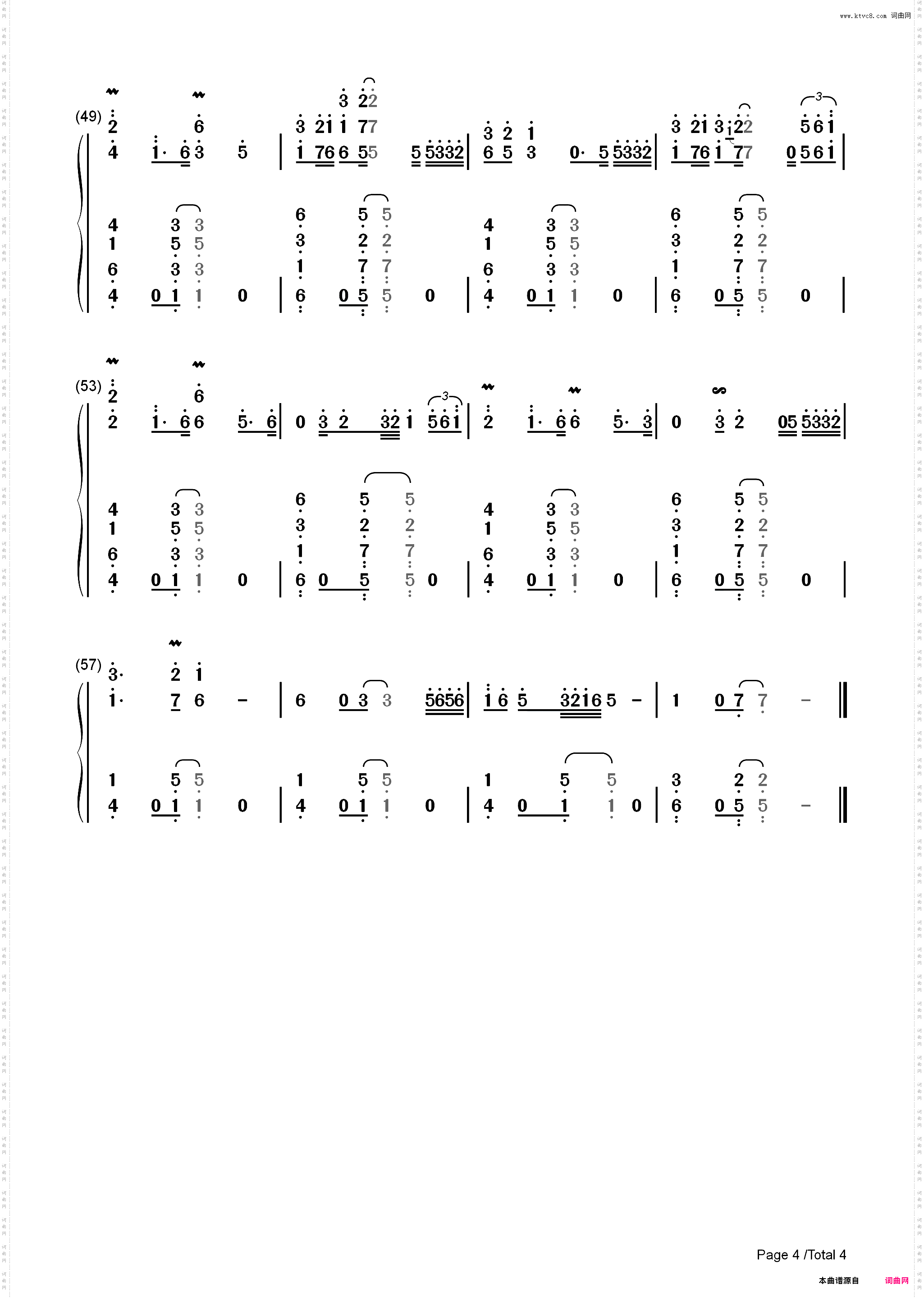 This City-Sam Fischer_简谱版