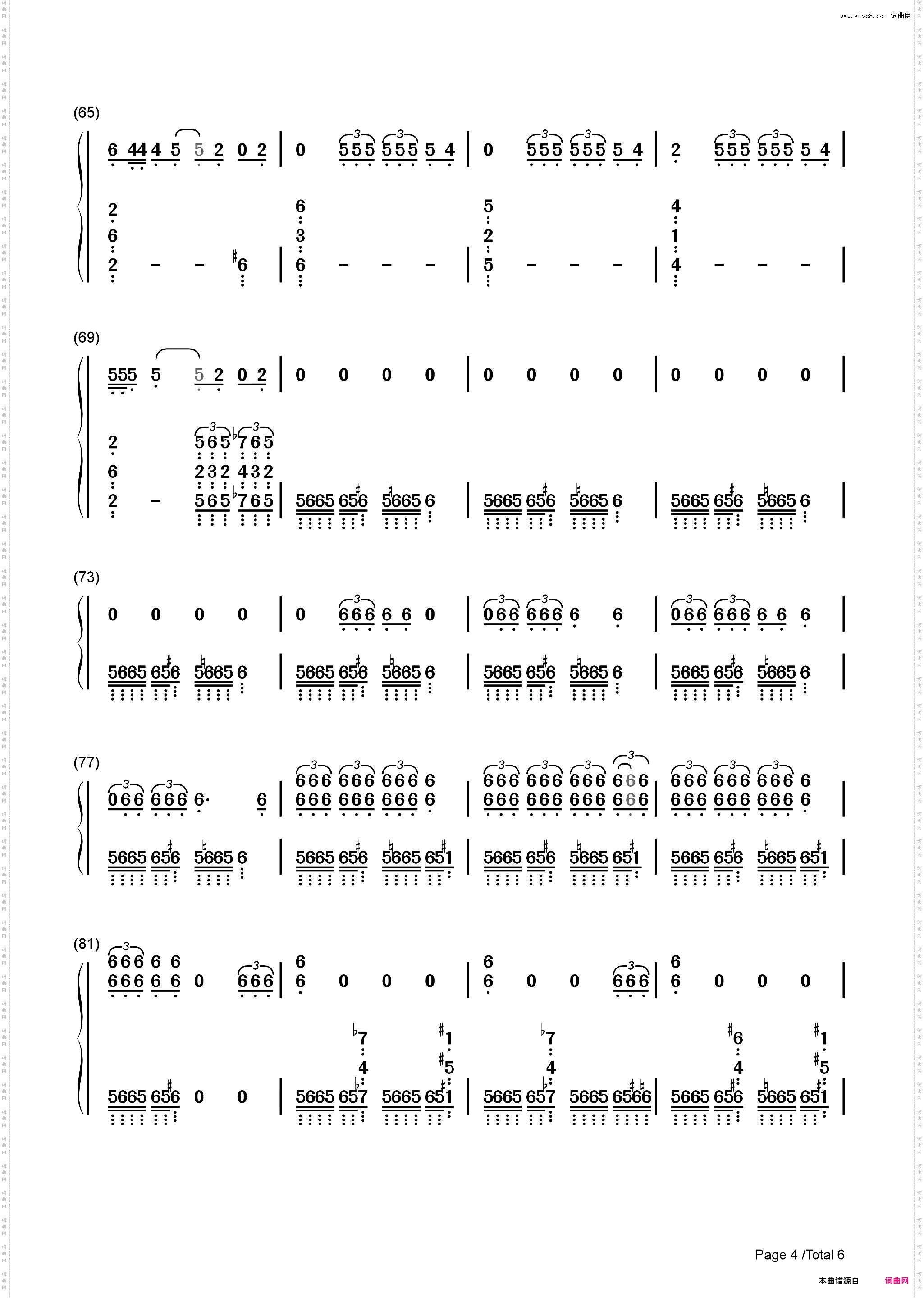 Parasite Eve-Bring Me the Horizon_简谱版