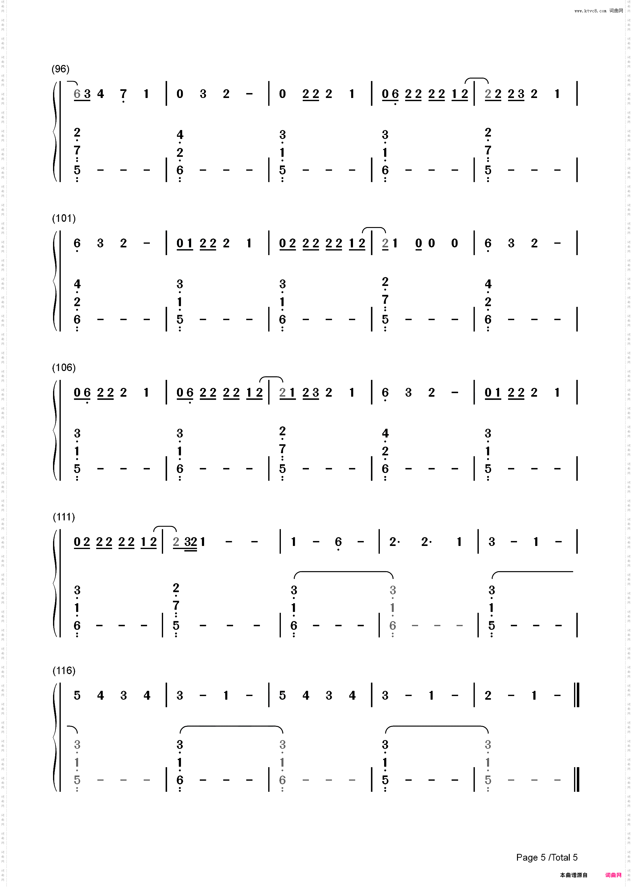 Lifes A Mess-Juice Wrld ft Halsey_简谱版