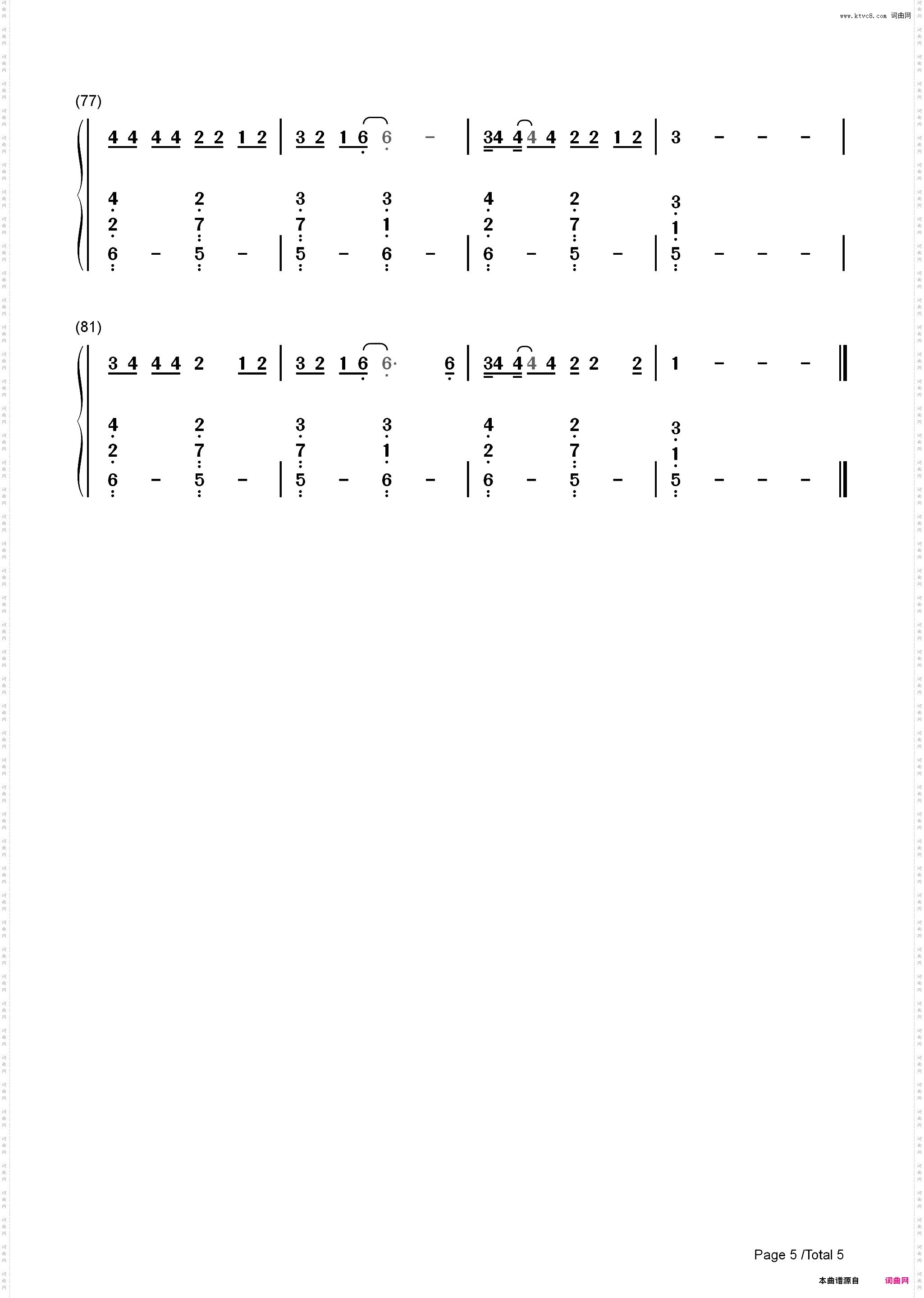 Play Date-Melanie Martinez-抖音热歌_简谱版