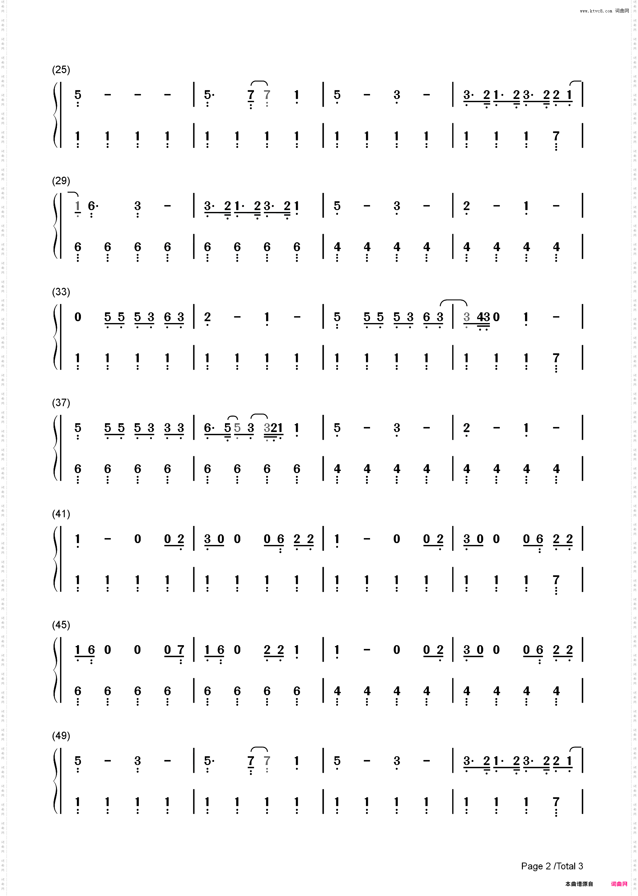 Cherry-Harry Styles_简谱版